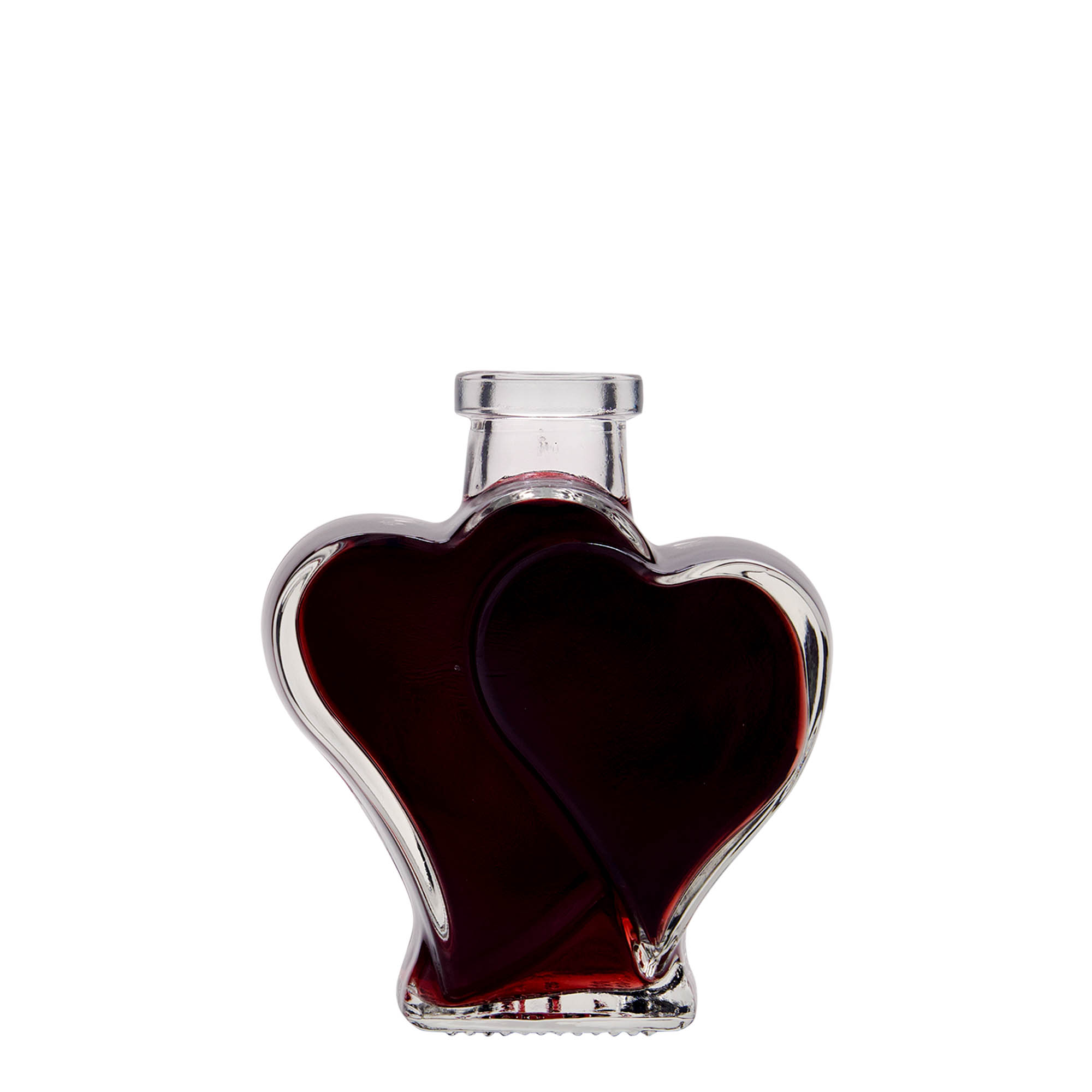 200 ml Glasflasche «Doppelherz», Mündung: Kork