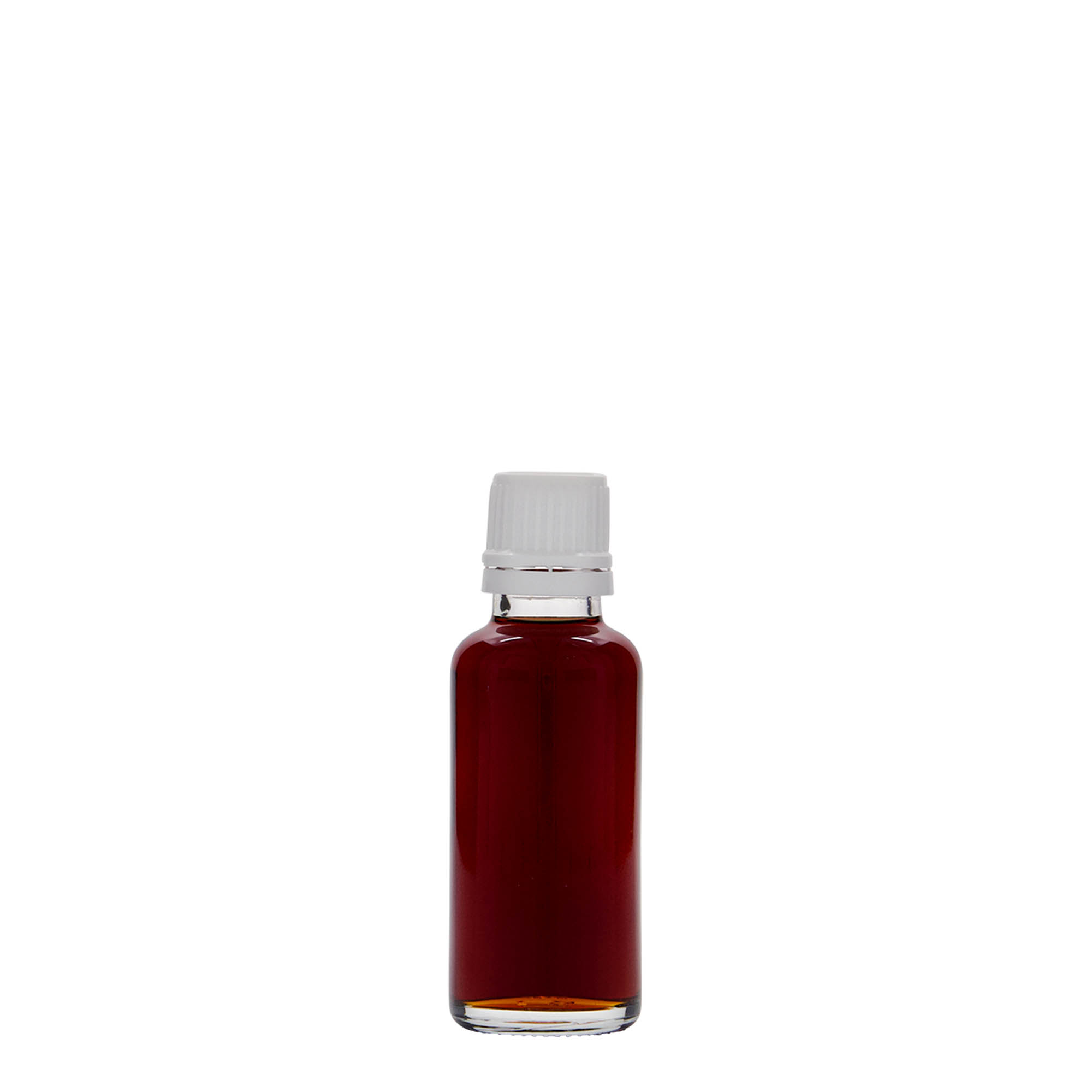 30 ml Medizinflasche, Glas, Mündung: DIN 18 30 ml Medizinflasche, Glas, Mündung: DIN 18