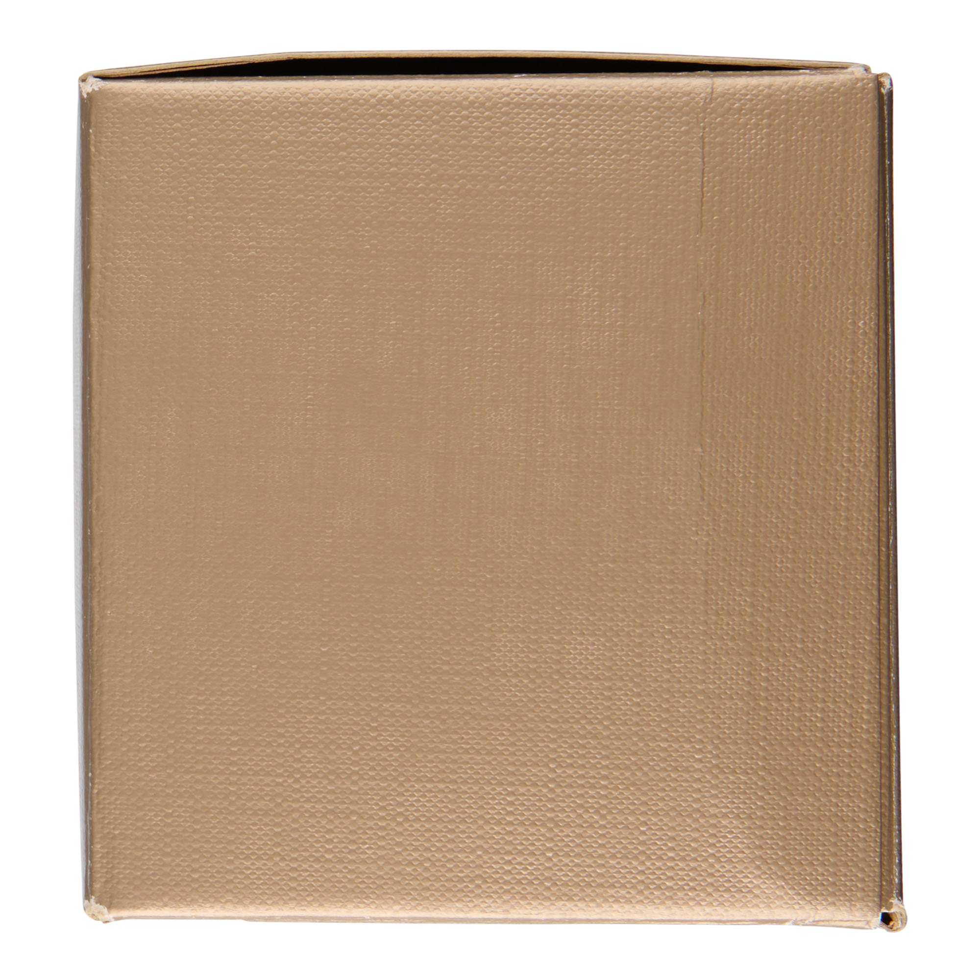 Geschenkkarton «Metallic», rechteckig, Pappe, champagner