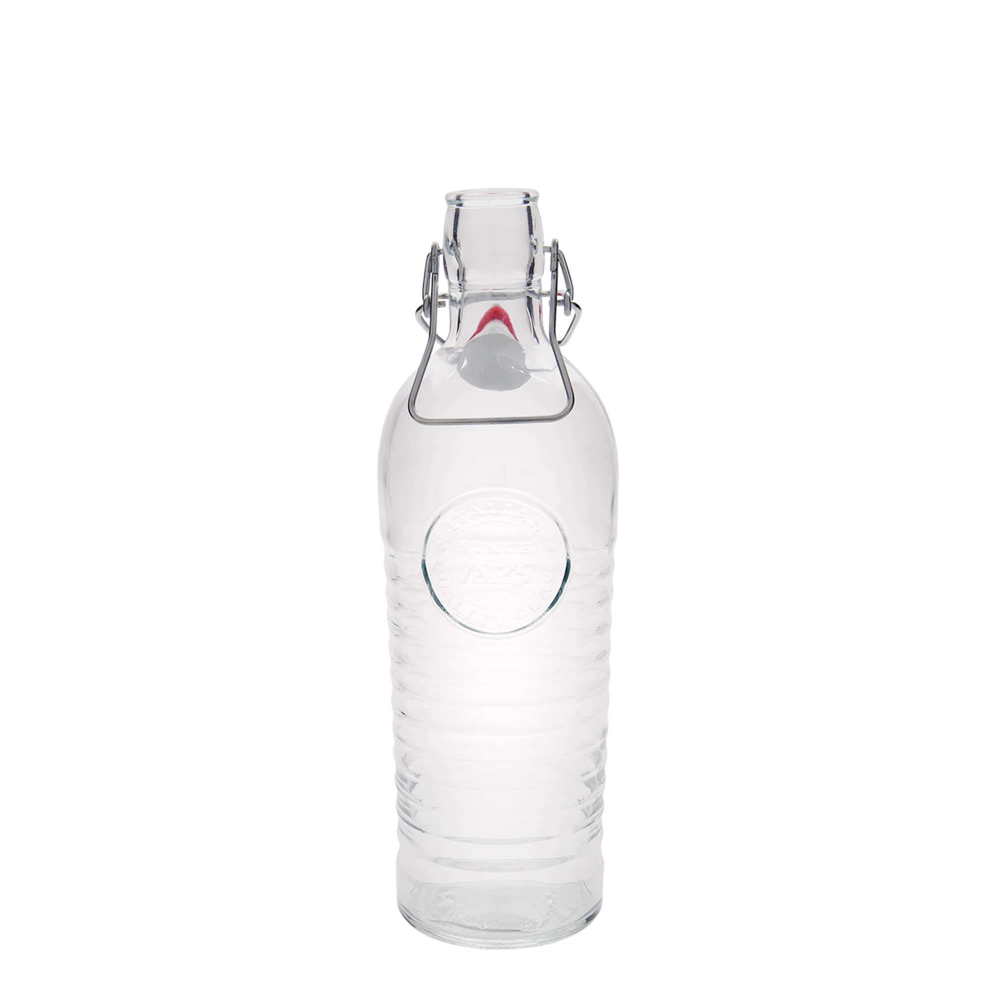1.200 ml Glasflasche «Officina 1825», Mündung: Bügelverschluss