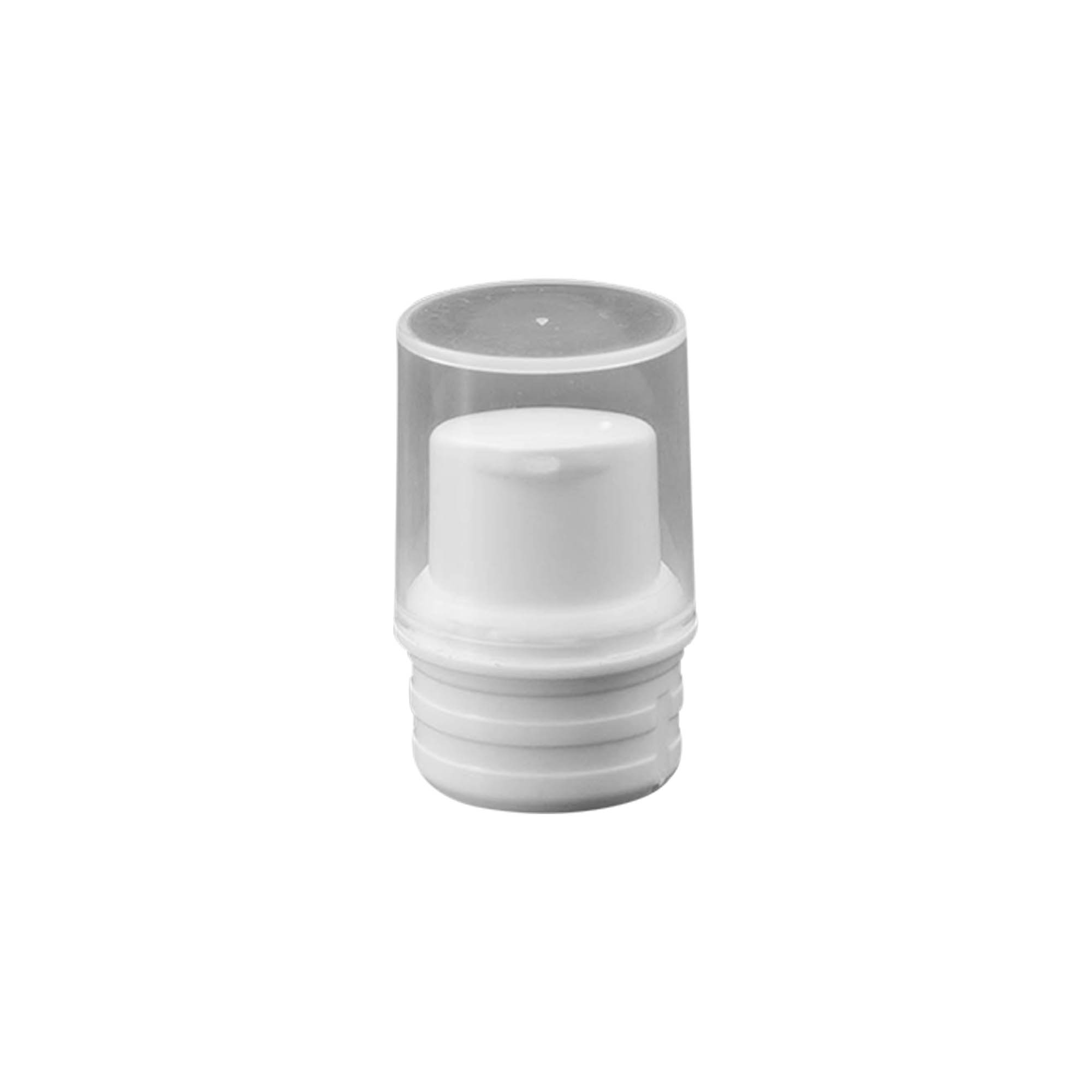 Airless Dispenser Pumpkopf 'Nano', PP-Kunststoff, weiß Airless Dispenser Pumpkopf 'Nano', PP-Kunststoff, weiß