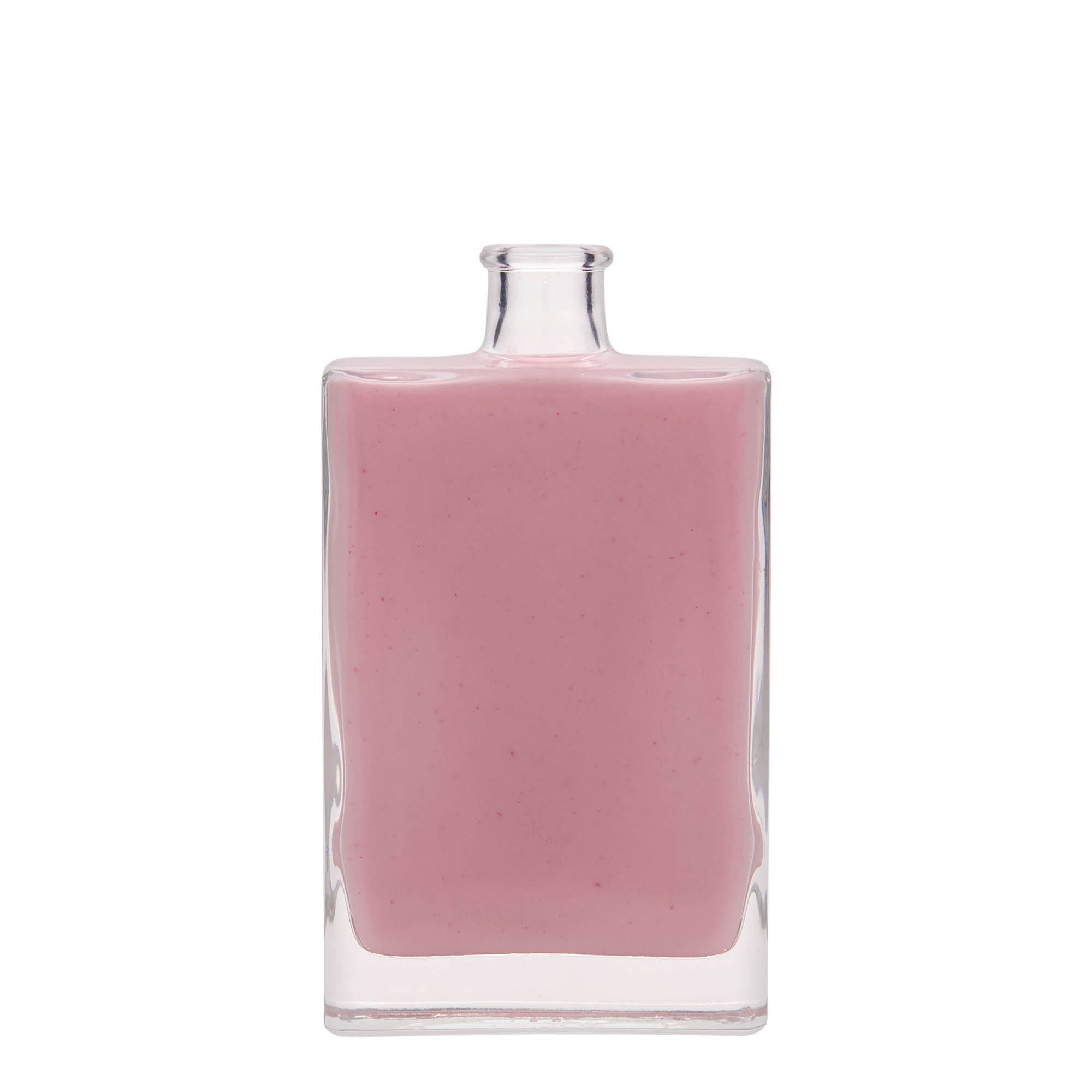 350 ml Glasflasche 'Julia', rechteckig, Mündung: Kork 350 ml Glasflasche 'Julia', rechteckig, Mündung: Kork