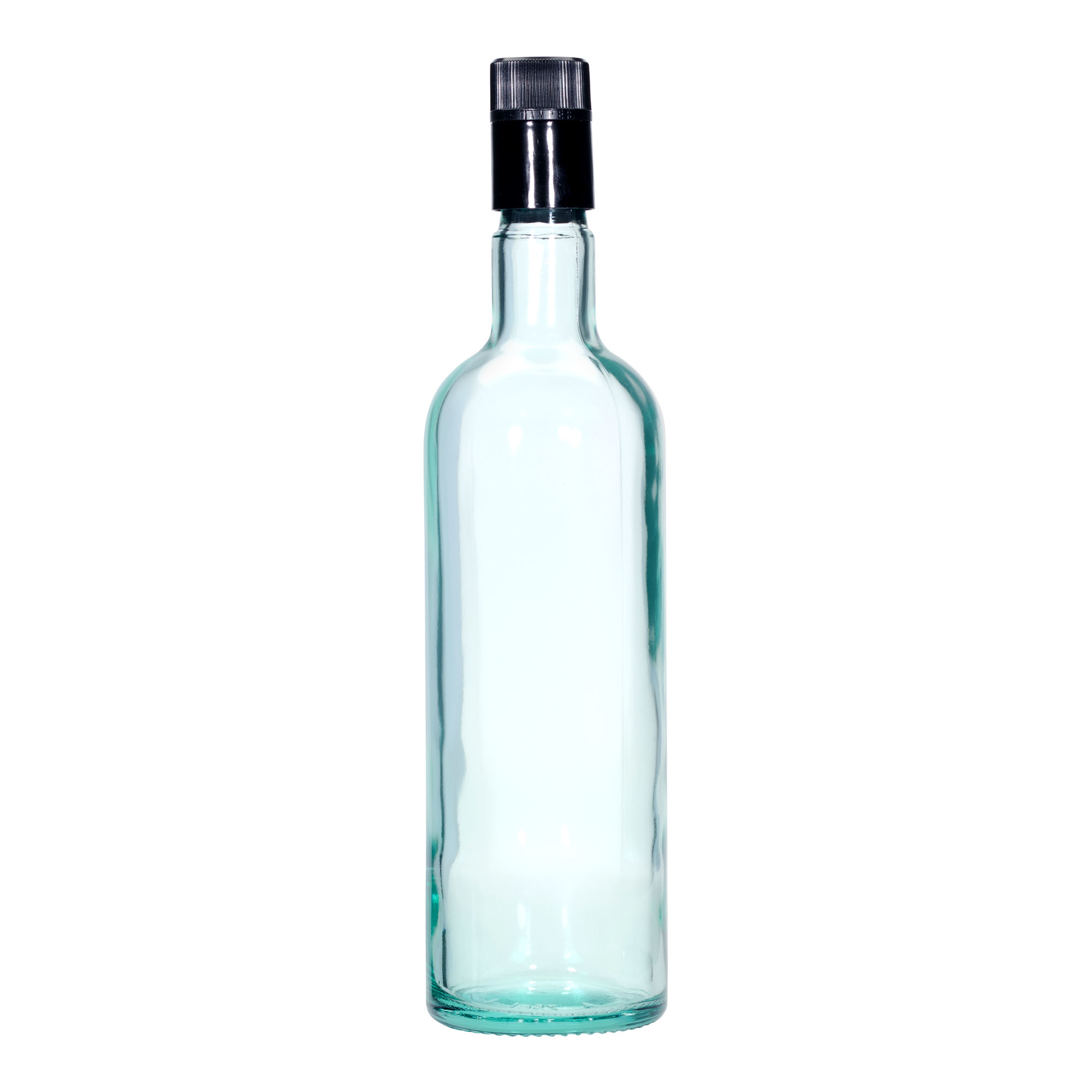 750 ml Essig-/Ölflasche 'Willy New', Glas, lichtgrün, Mündung: DOP