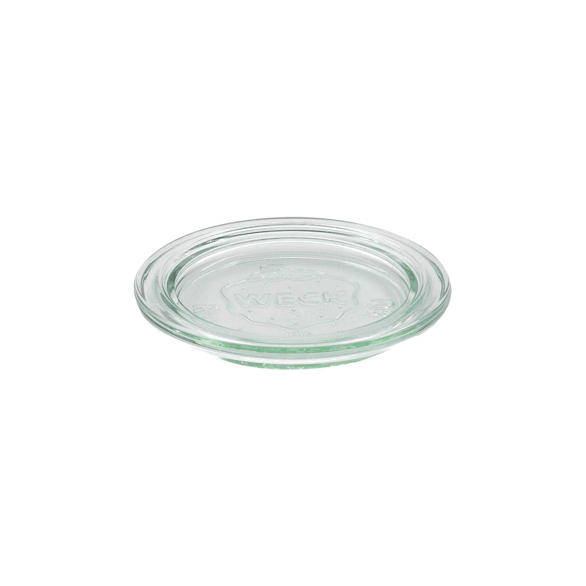 WECK-Glasdeckel Rundrand, für Mündung: RR80 WECK-Glasdeckel Rundrand, für Mündung: RR80