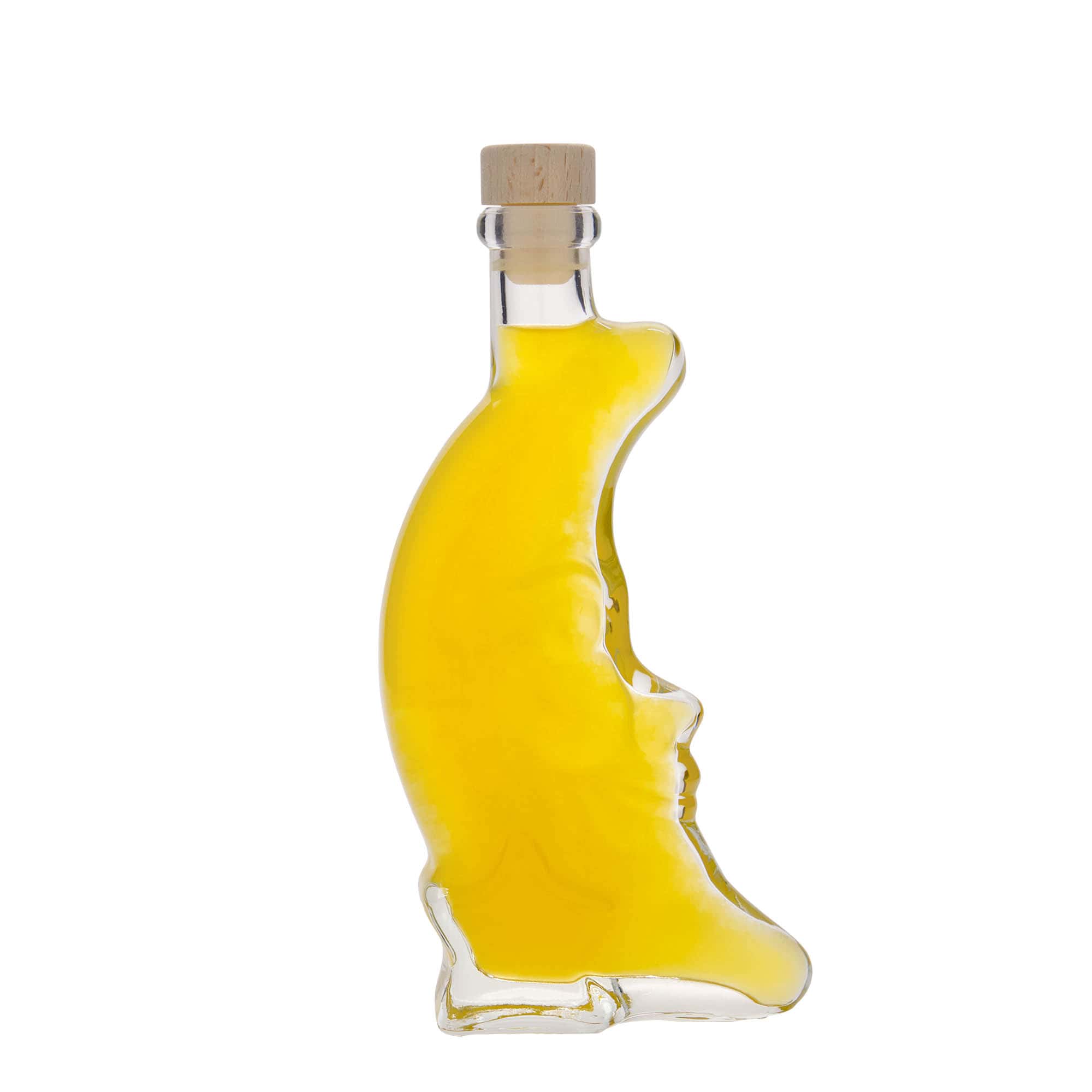 200 ml Glasflasche «Mond», Mündung: Kork