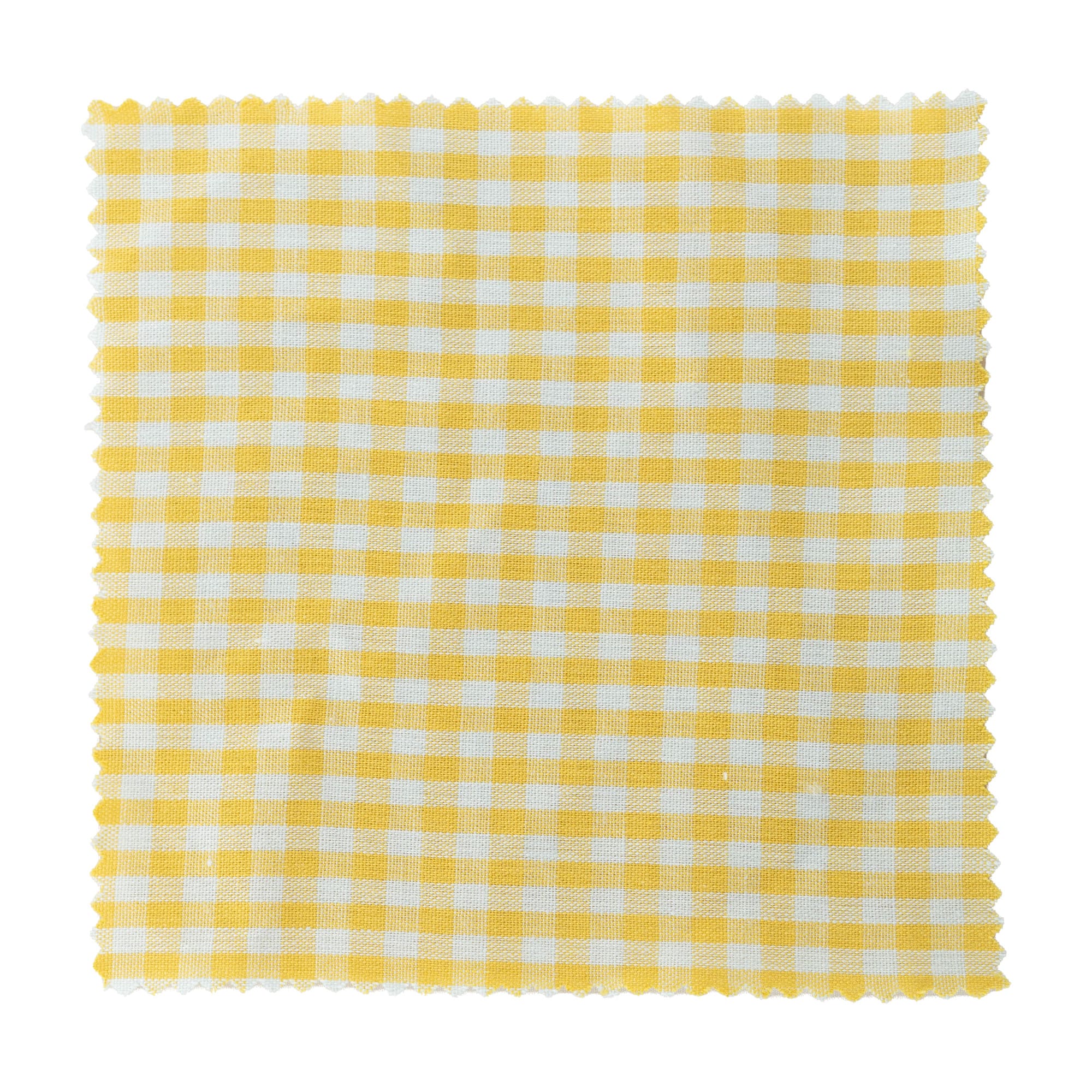 Stoffdeckchen kariert 15x15, quadratisch, Textil, gelb, Mündung: TO58-TO82 Stoffdeckchen kariert 15x15, quadratisch, Textil, gelb, Mündung: TO58-TO82
