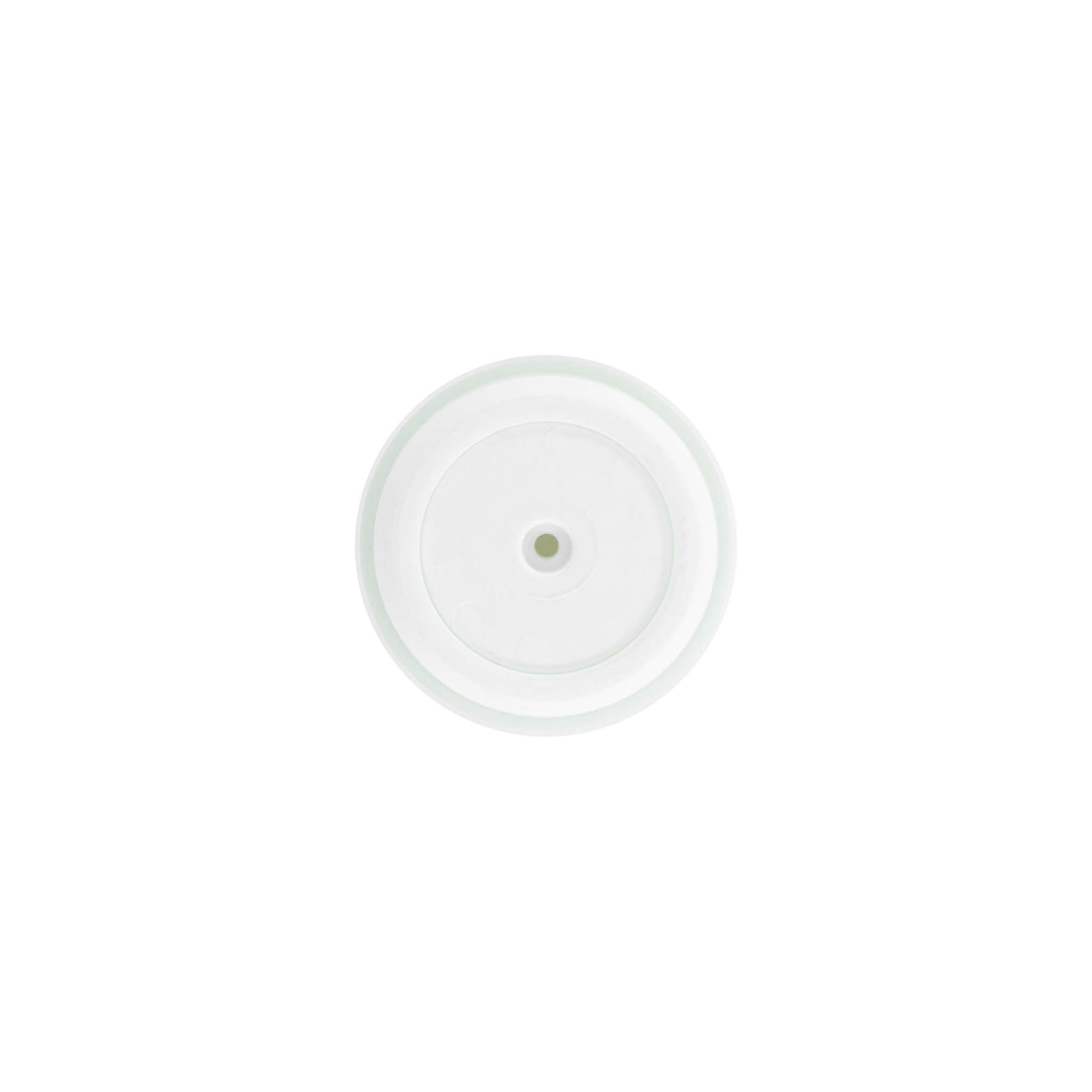 Airless Dispenser Pumpkopf «Micro», PP-Kunststoff, silber