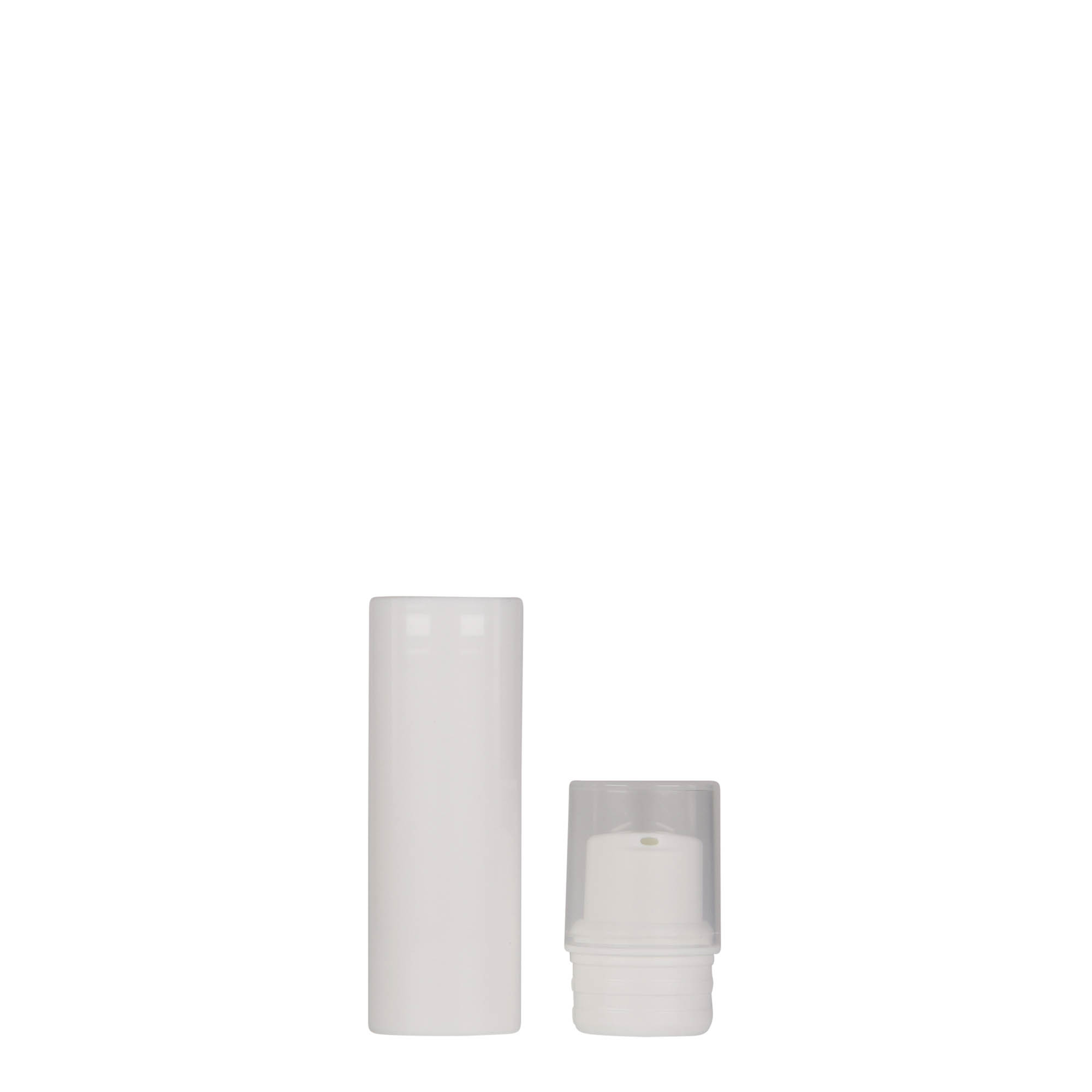 10 ml Airless Dispenser «Nano», PP-Kunststoff, weiss