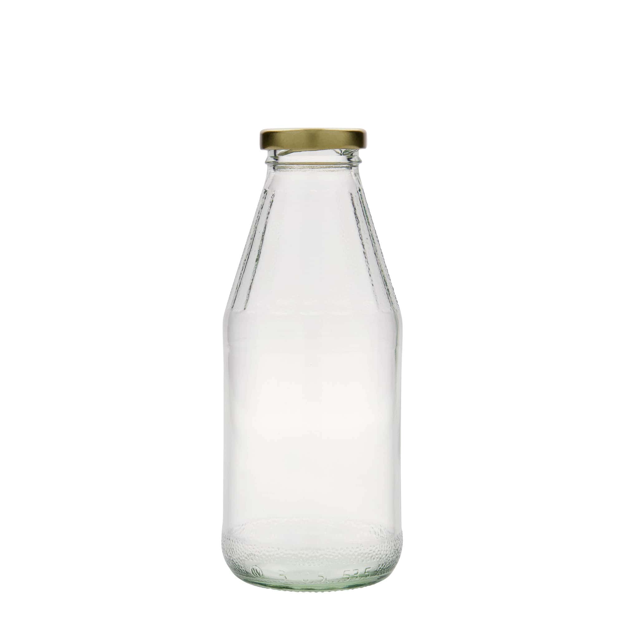 500 ml Weithalsuniversalflasche, Glas, Mündung: Twist-Off (TO 43)