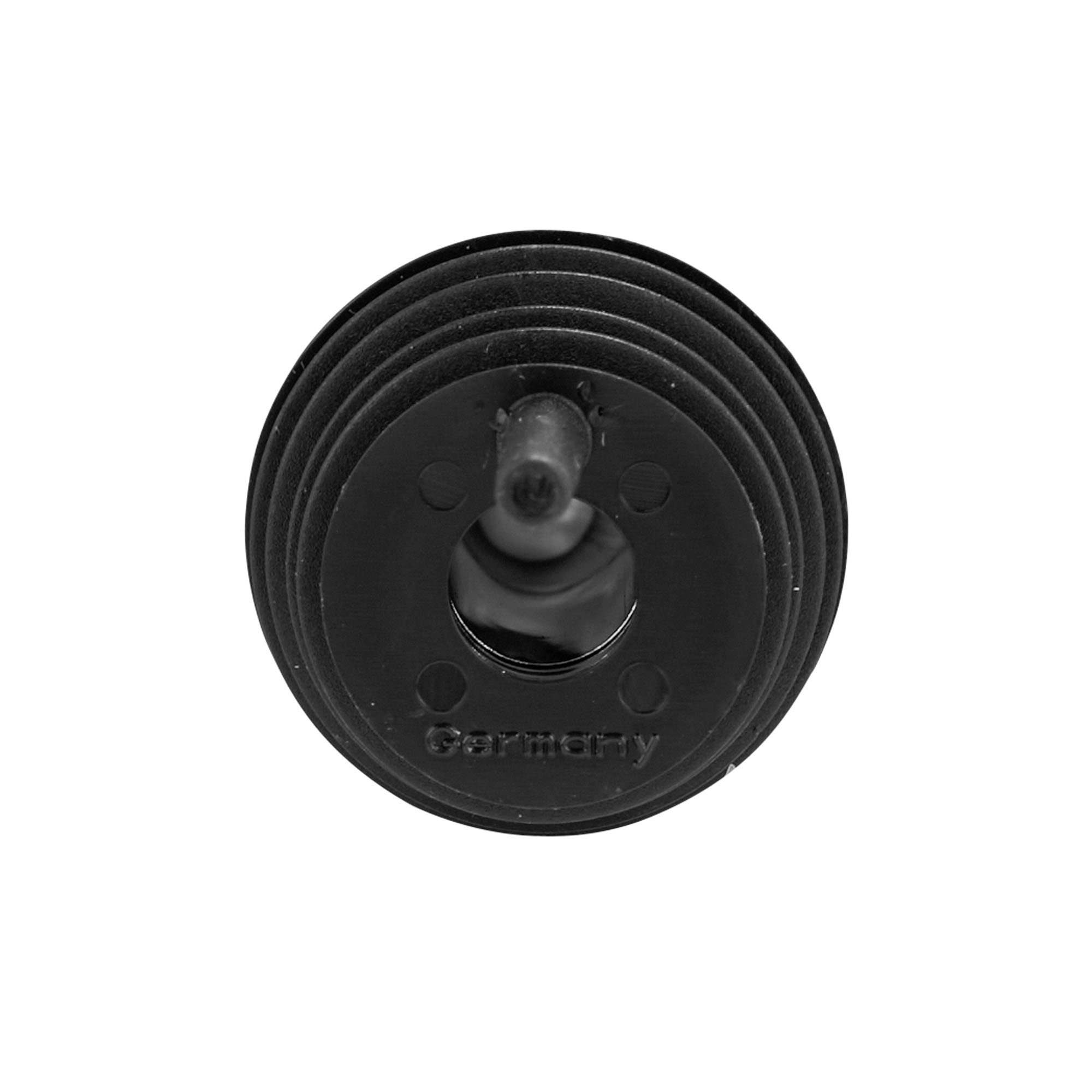 Ausgießer Inox mit Metallklappe, Edelstahl, silber