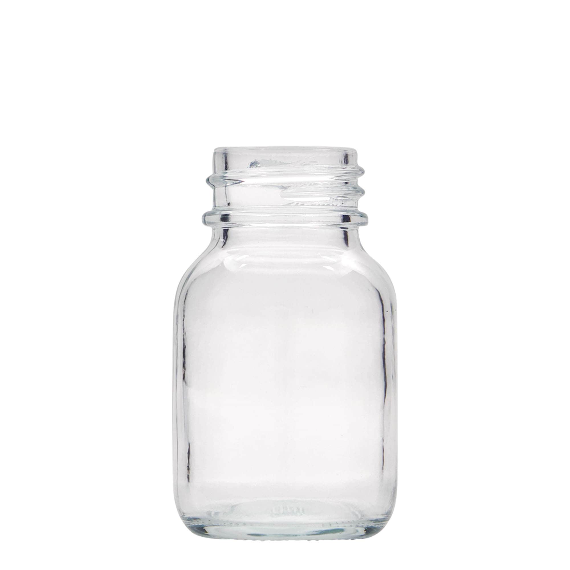 50 ml Weithalsglas, Mündung: DIN 32