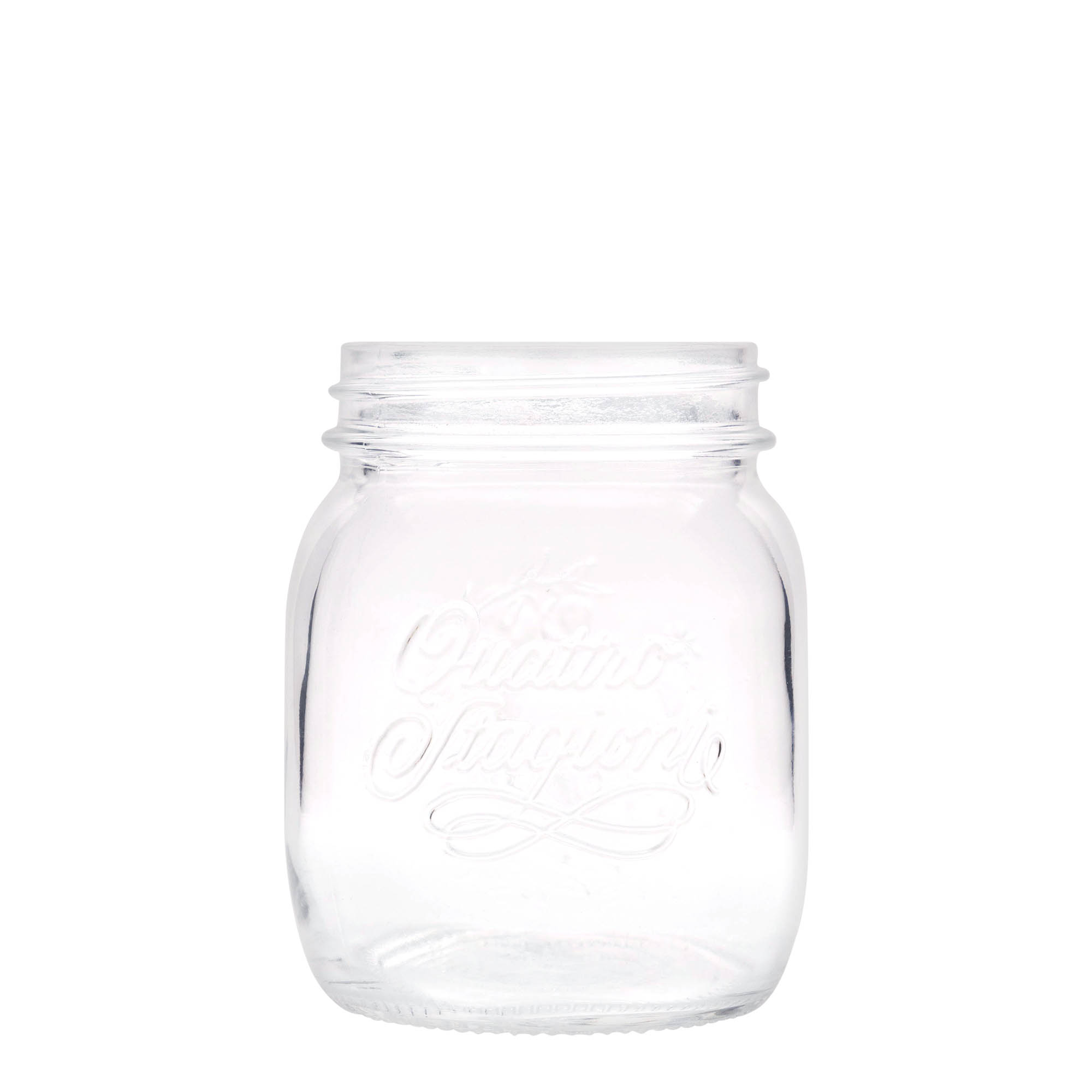 700 ml Glas «Quattro Stagioni», Mündung: Schraubverschluss