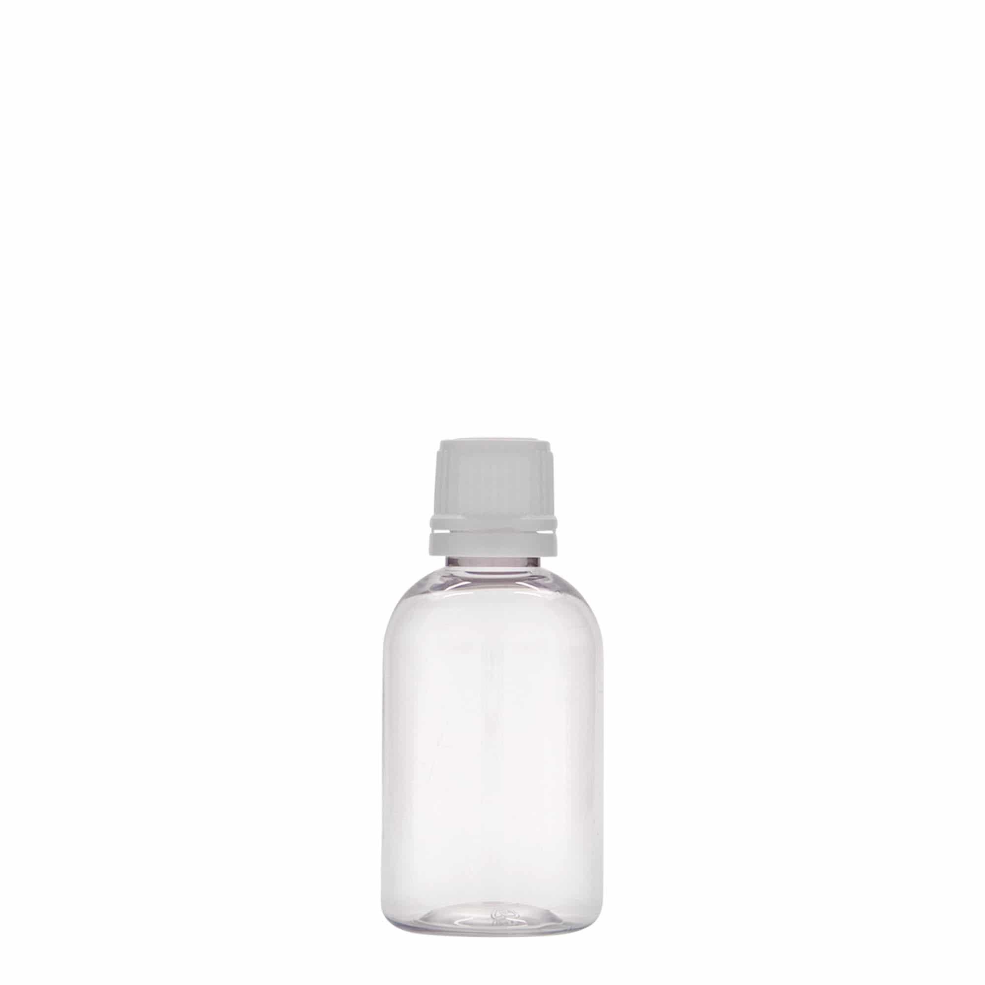 50 ml PET-Medizinflasche 'Easy Living', Kunststoff, Mündung: DIN 18