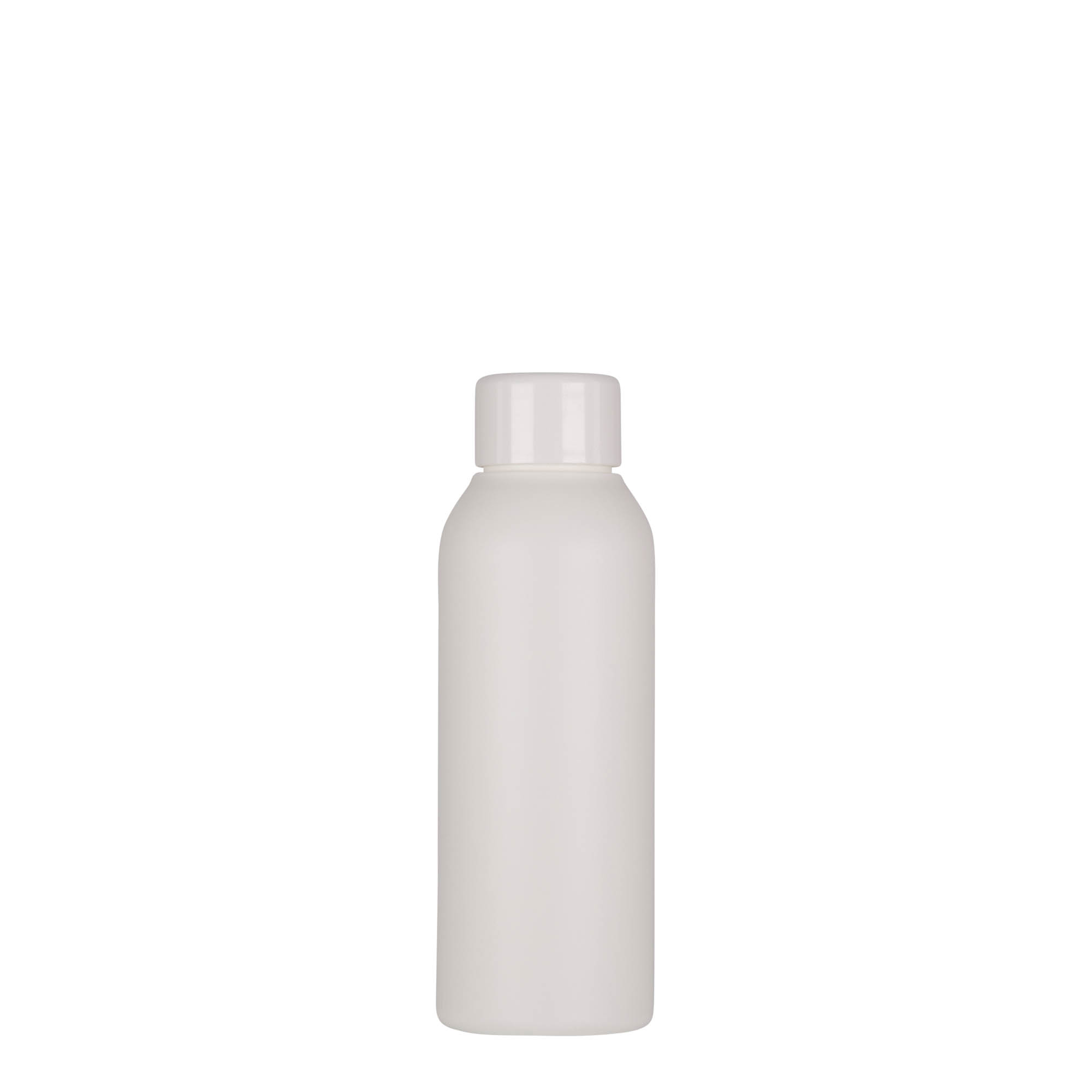 100 ml Kunststoffflasche «Tuffy», HDPE, weiss, Mündung:  24/410