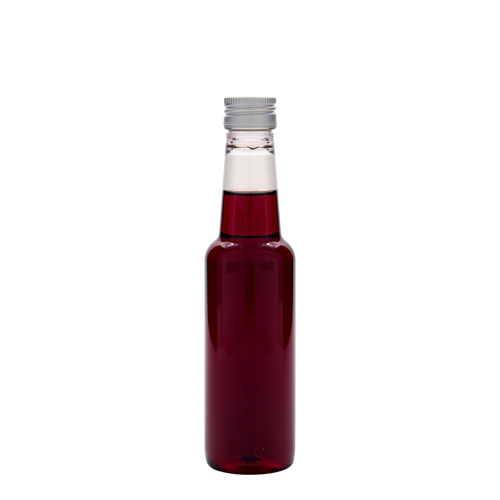 250 ml PET-Flasche 'Wein', Kunststoff, Mündung: PP 28