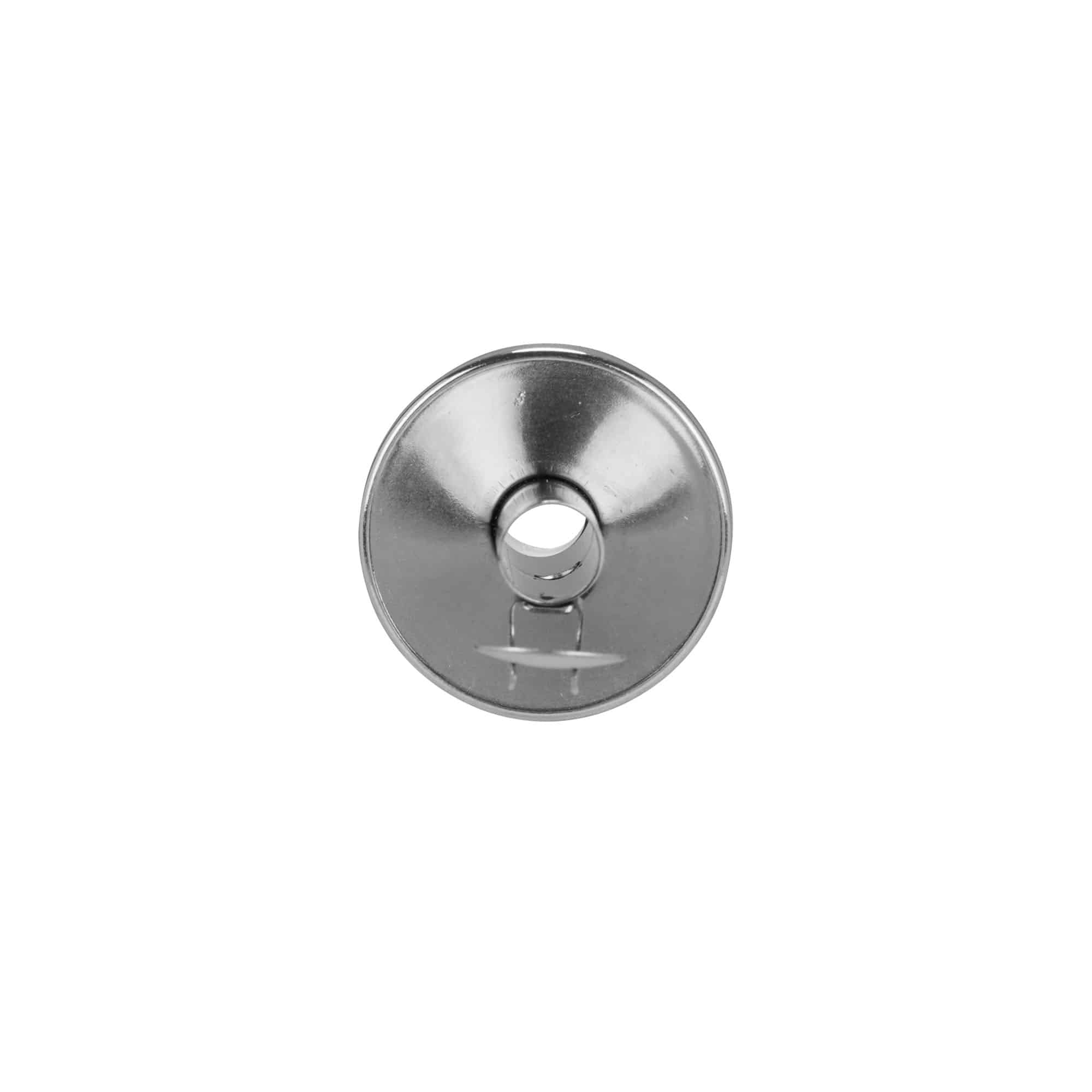 Ausgießer Inox Essig, Edelstahl, silber