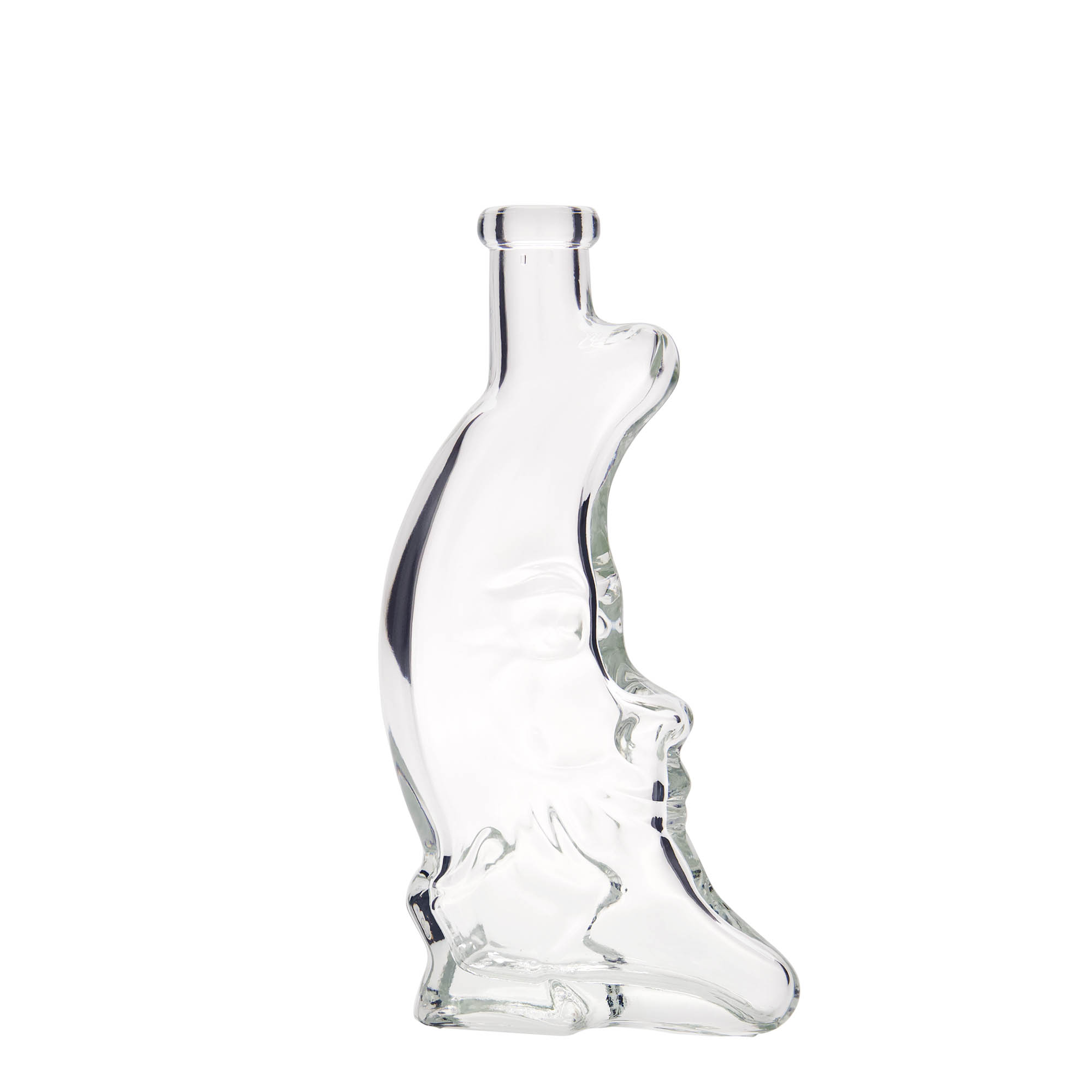 200 ml Glasflasche 'Mond', Mündung: Kork 200 ml Glasflasche 'Mond', Mündung: Kork