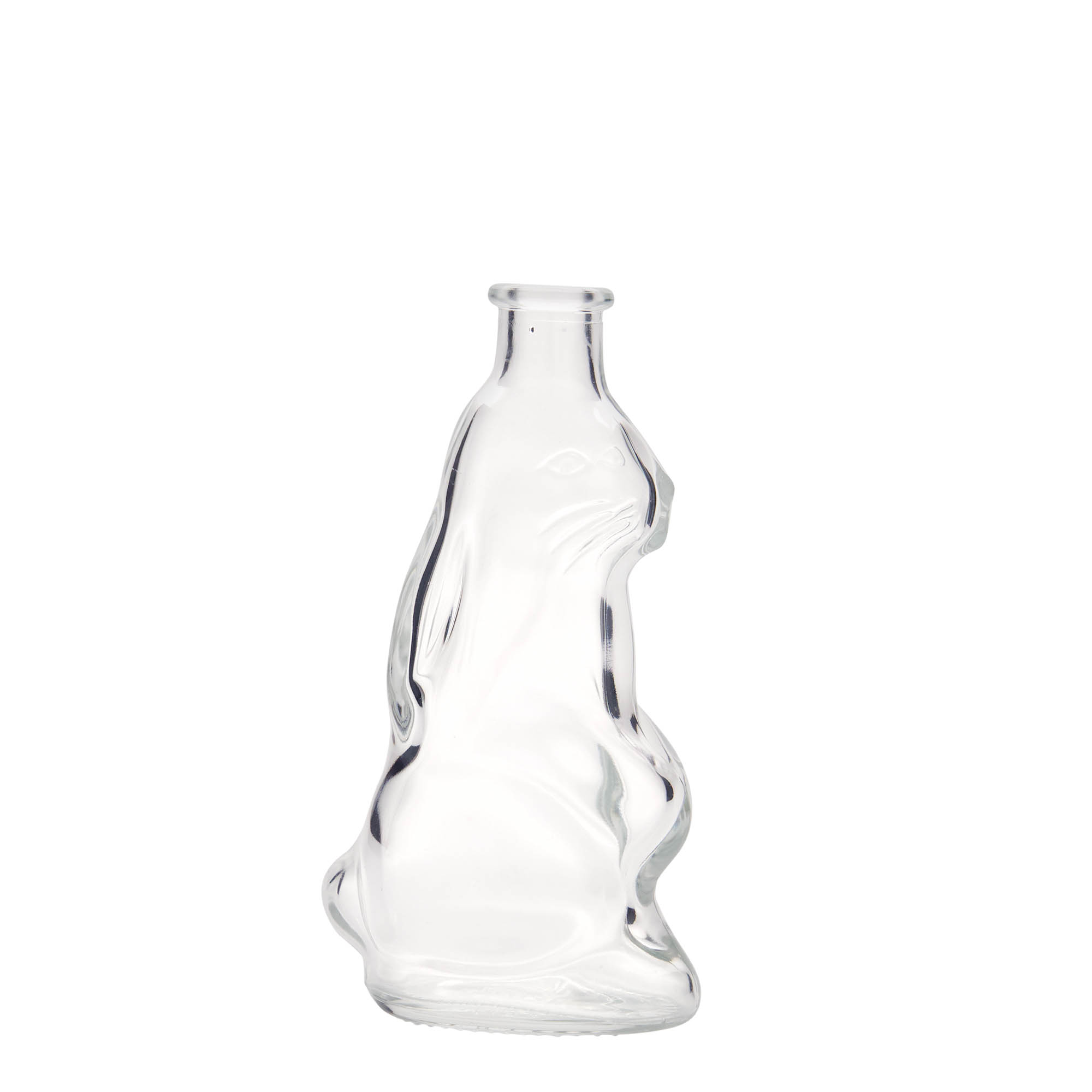 200 ml Glasflasche «Hase», Mündung: Kork