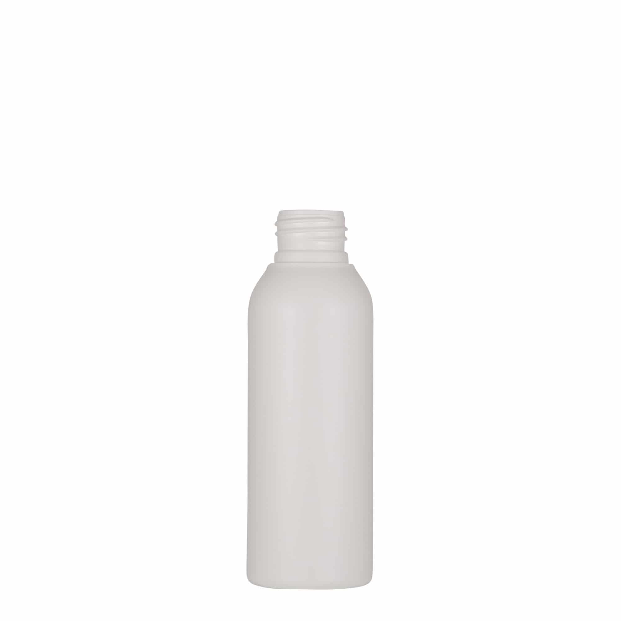 100 ml Kunststoffflasche «Tuffy», HDPE, weiss, Mündung:  24/410