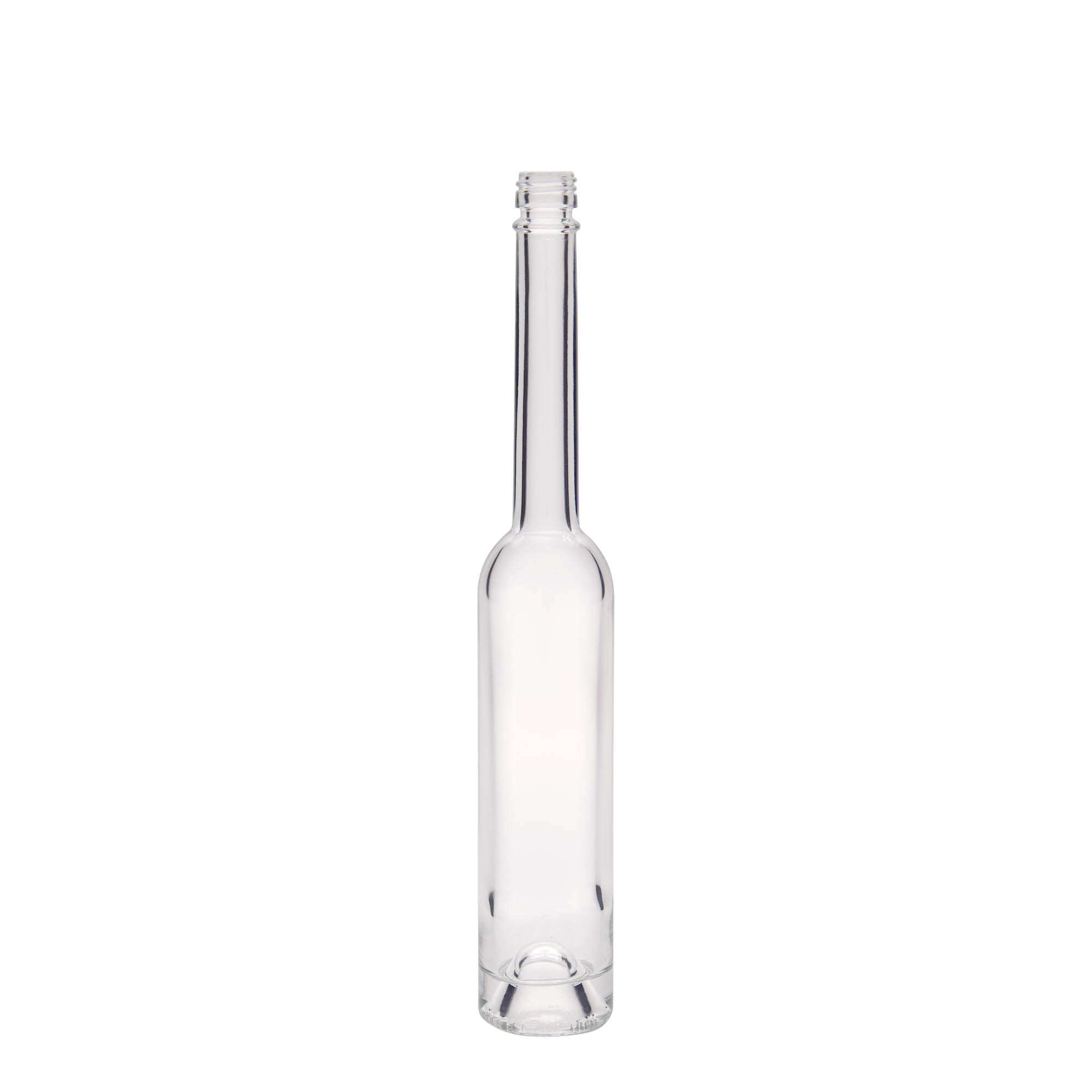100 ml Glasflasche 'Platina', Mündung: PP 18 100 ml Glasflasche 'Platina', Mündung: PP 18