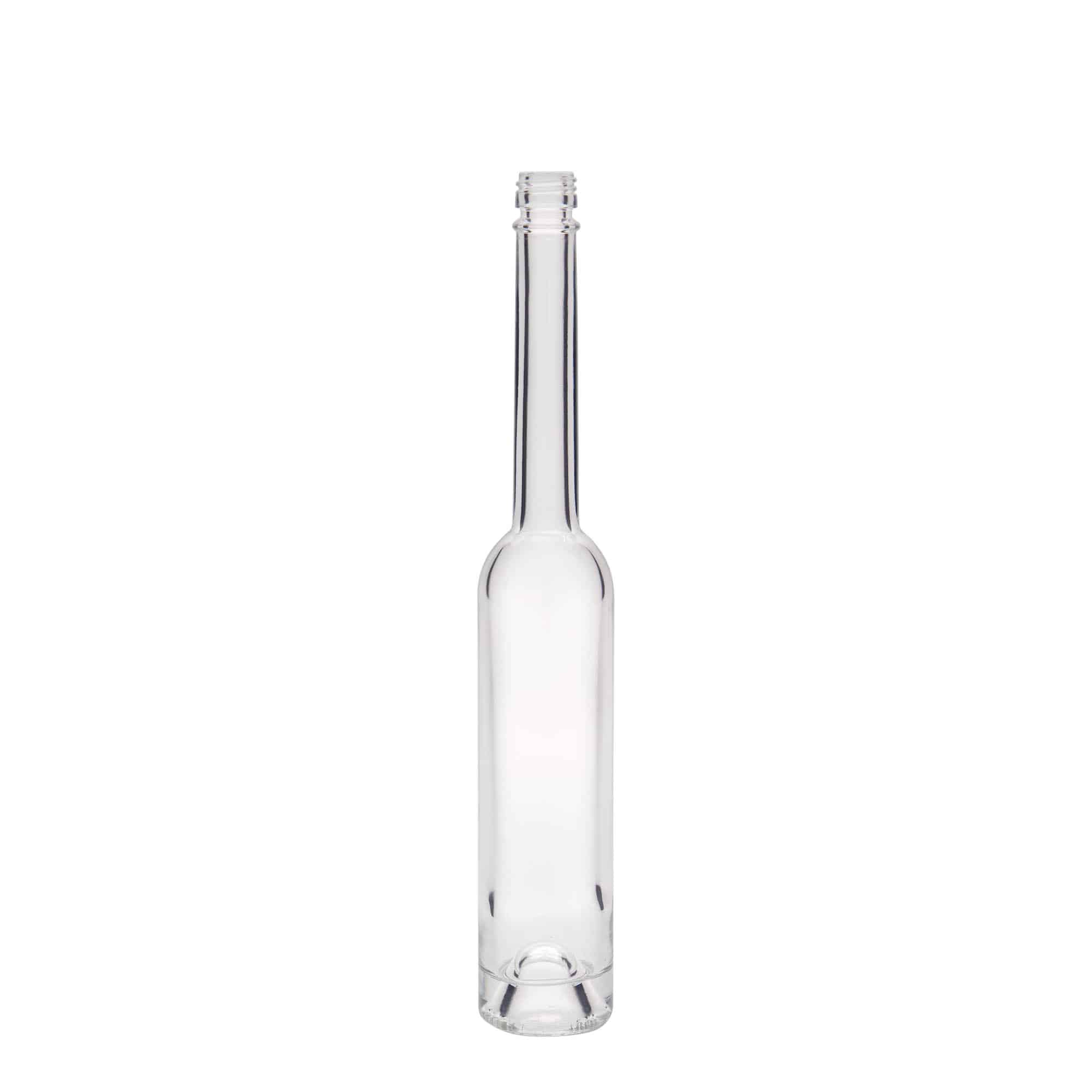 100 ml Glasflasche «Platina», Mündung: PP 18
