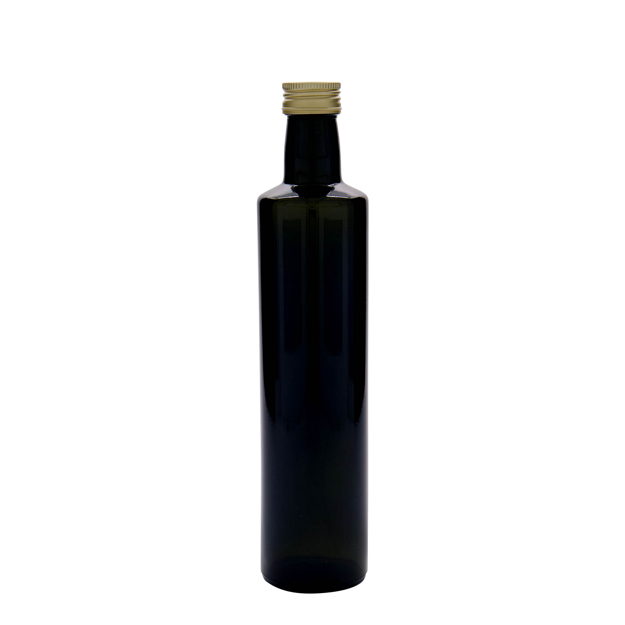 500 ml Glasflasche «Dorica», antikgrün, Mündung: PP 31,5