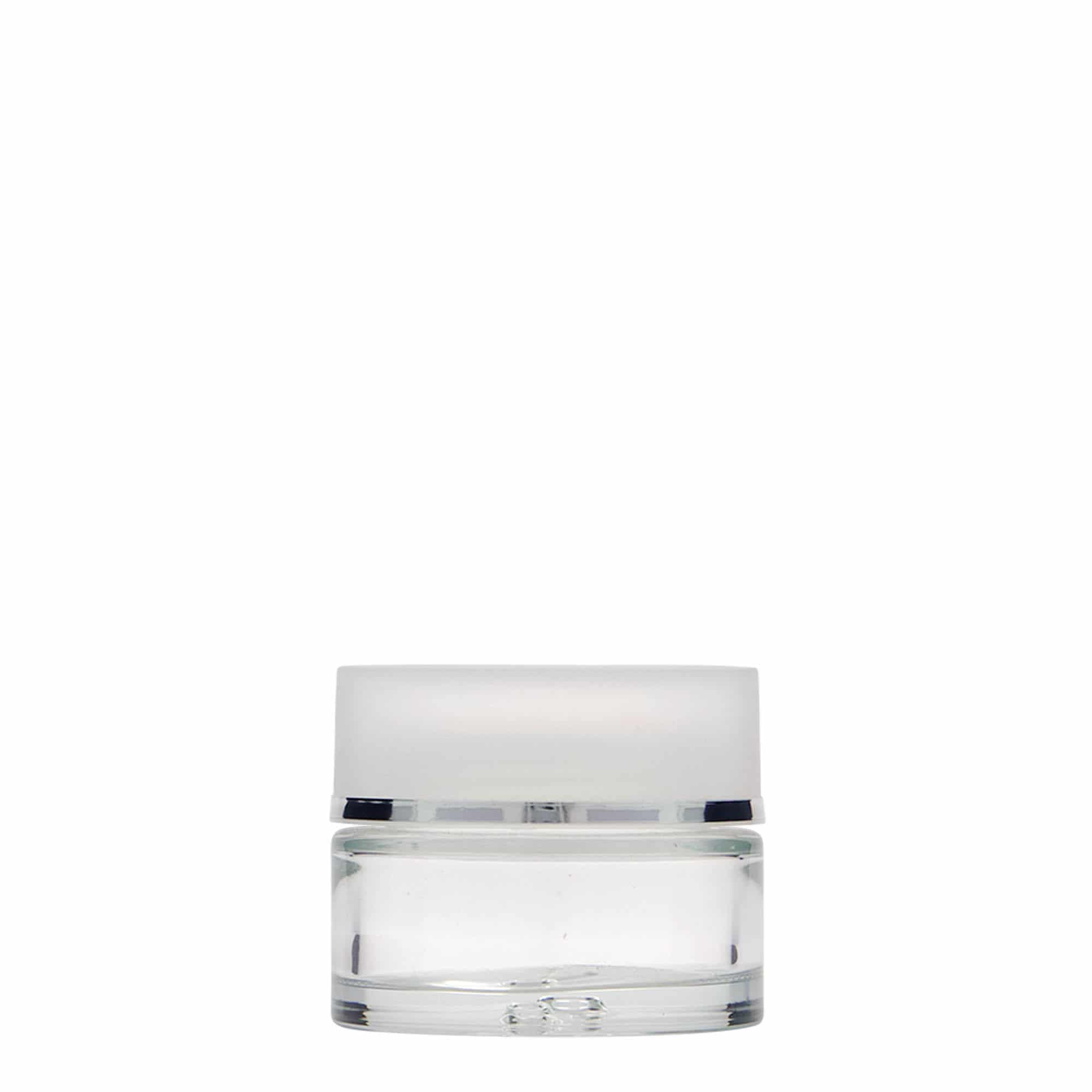 30 ml Tiegel «Clear Edition», Glas, Mündung: Schraubverschluss