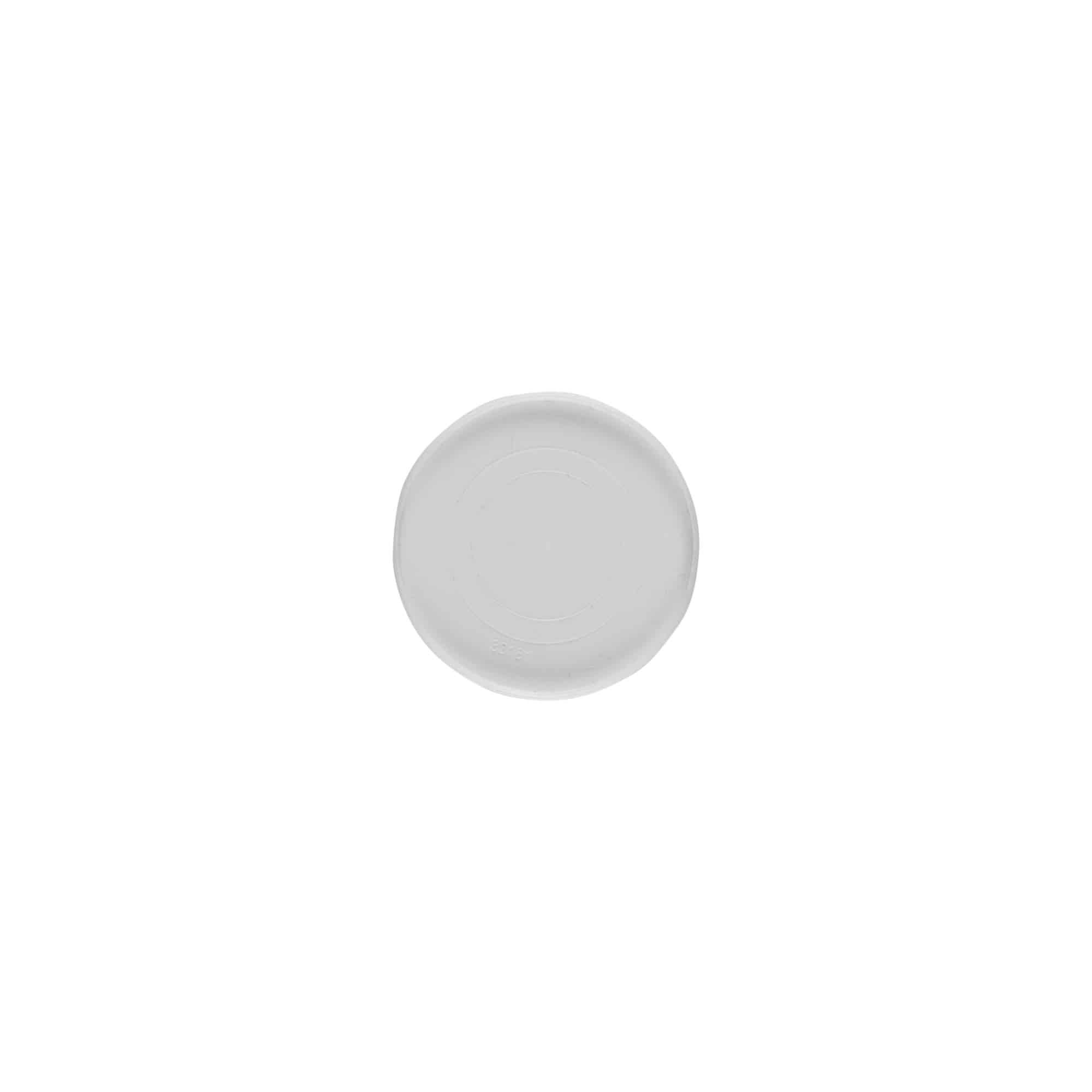 Abdeckscheibe für 50 ml 'Bianca', PP-Kunststoff, weiß