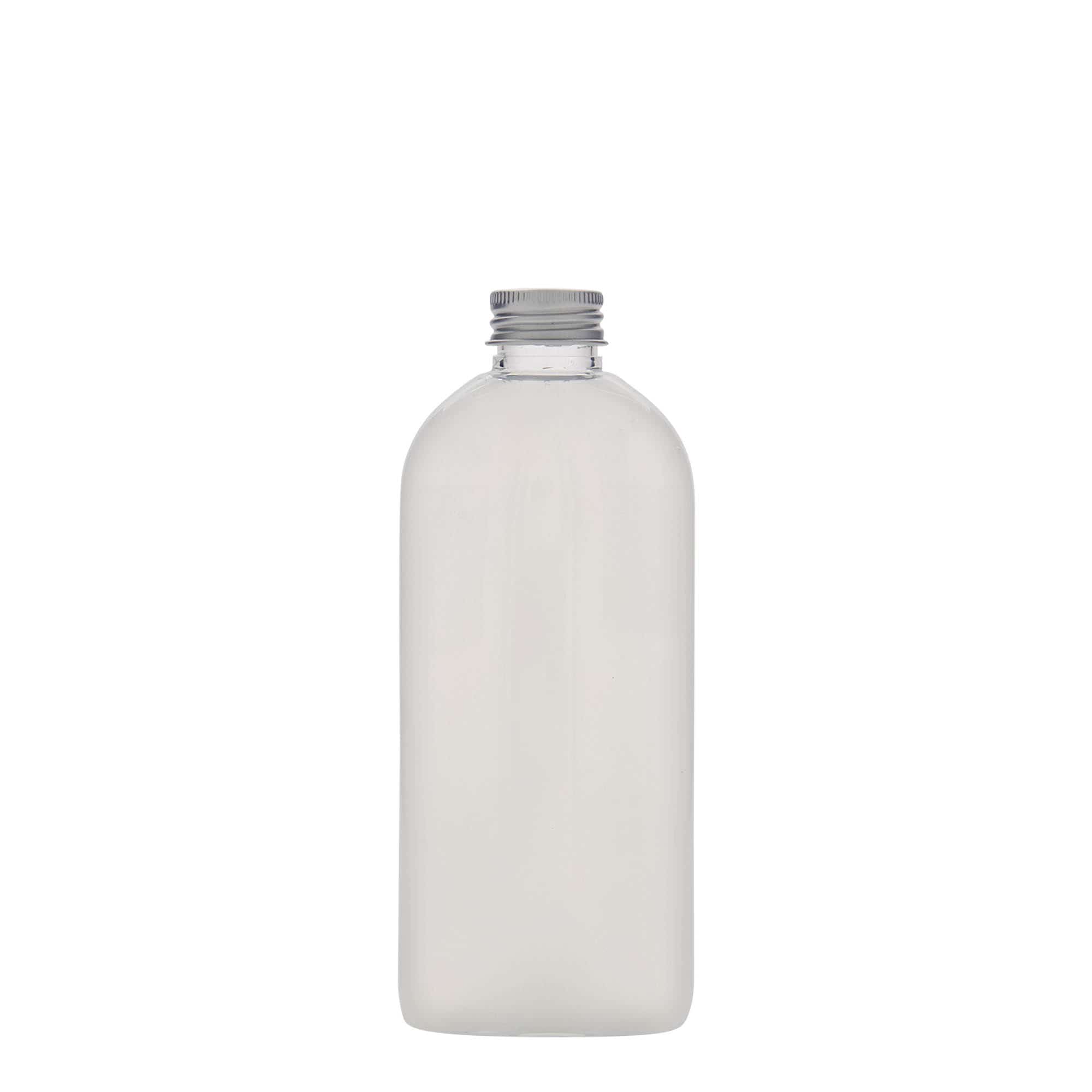250 ml PET-Flasche «Iris», oval, Kunststoff, Mündung:  24/410