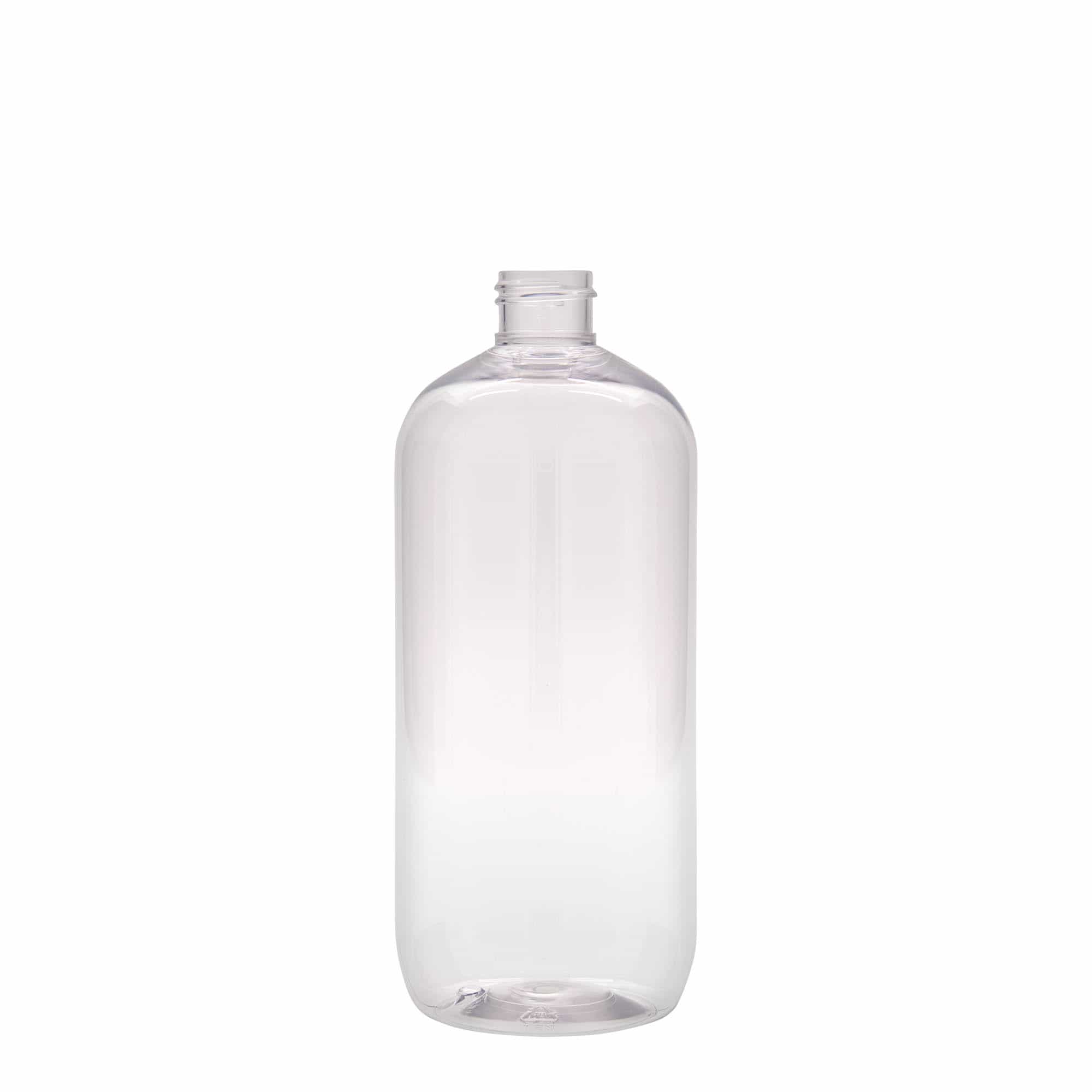 500 ml PET-Flasche 'Boston', Kunststoff, Mündung: GPI 24/410 500 ml PET-Flasche 'Boston', Kunststoff, Mündung: GPI 24/410