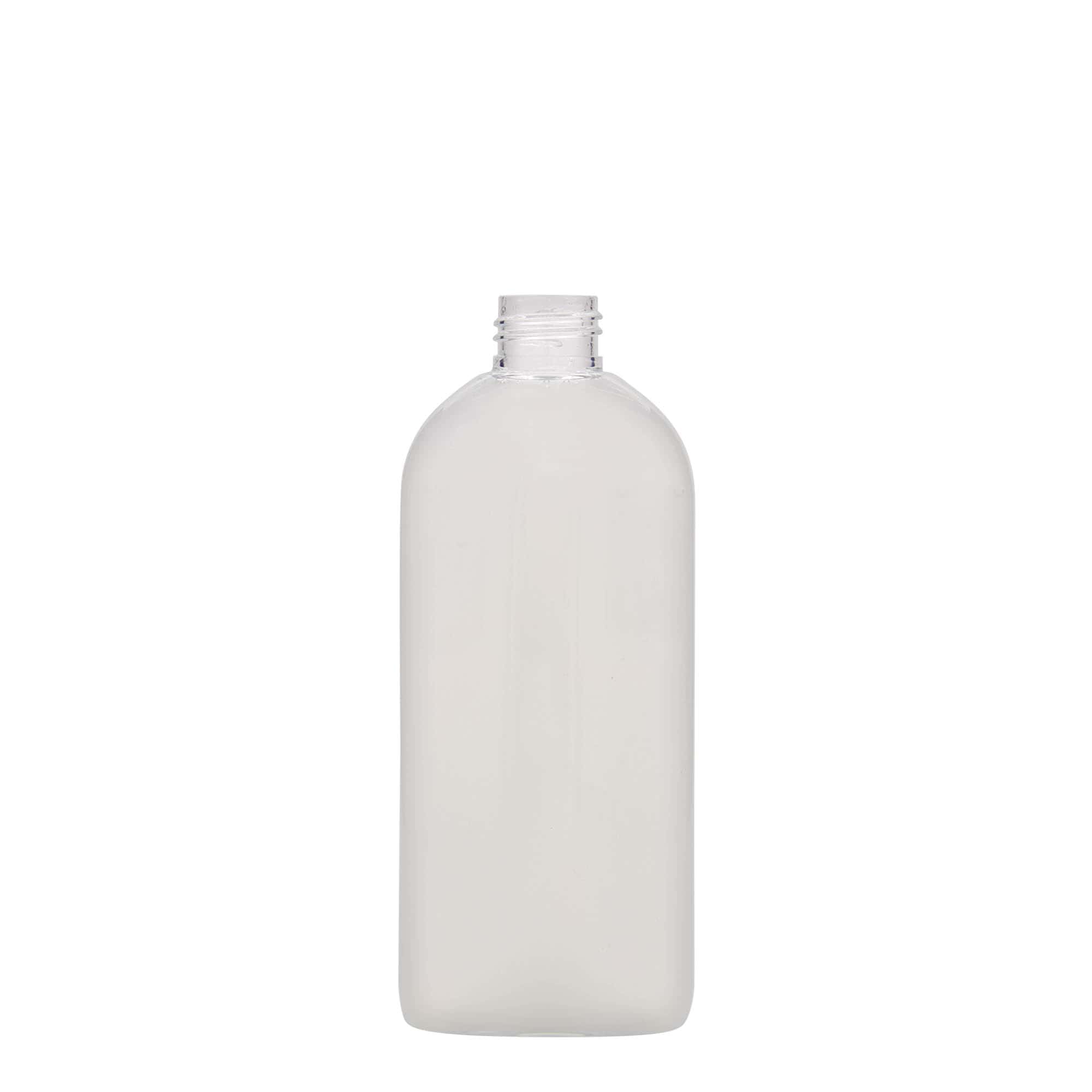 250 ml PET-Flasche «Iris», oval, Kunststoff, Mündung:  24/410