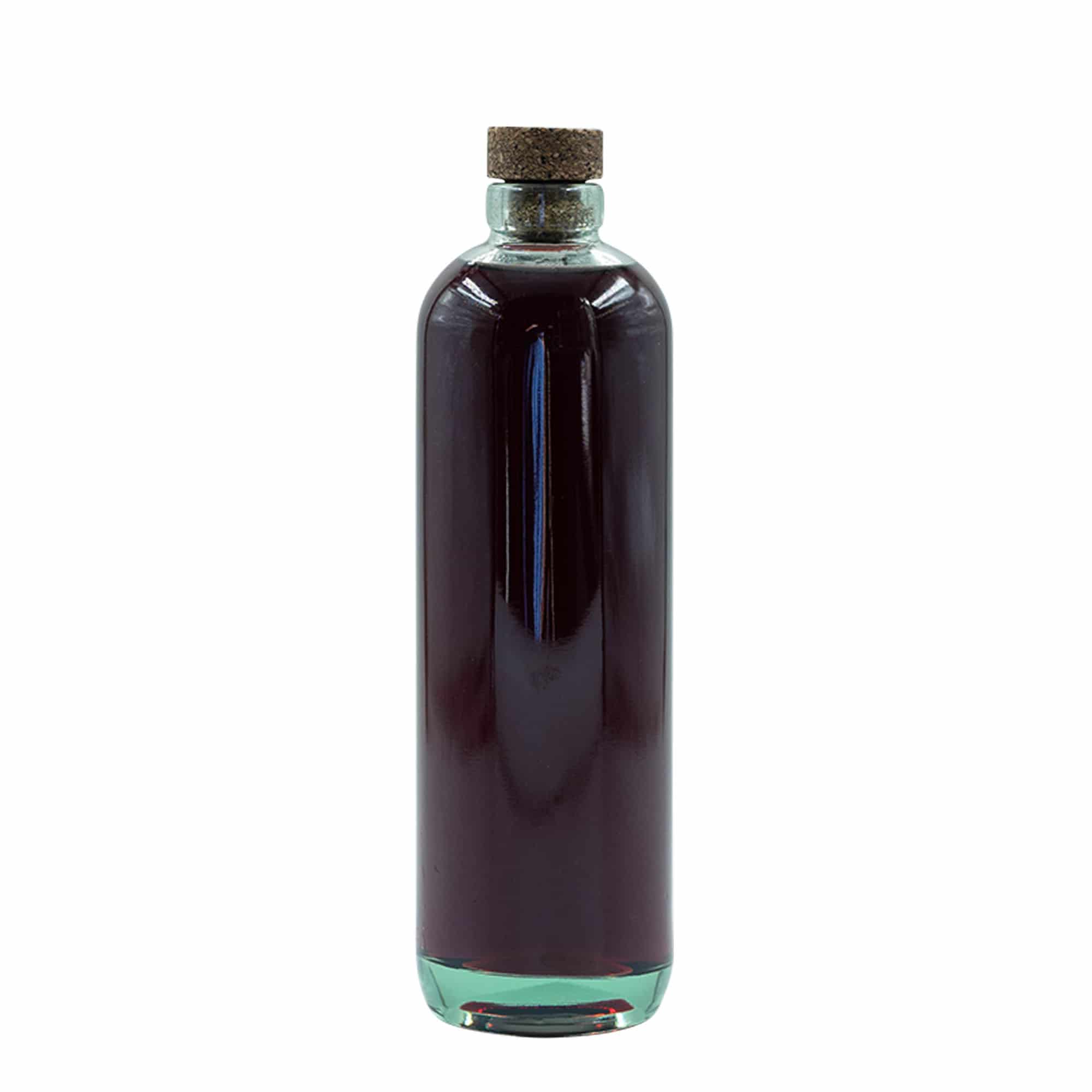 700 ml Glasflasche «Pilot», Mündung: Kork