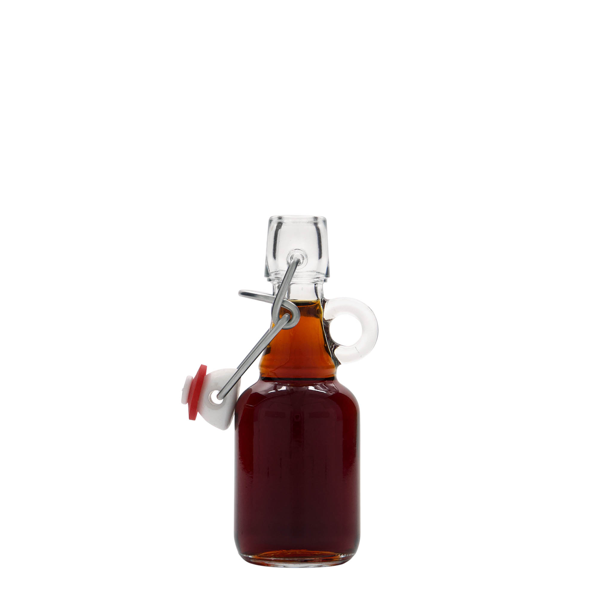 40 ml Glasflasche «Santos», Mündung: Bügelverschluss
