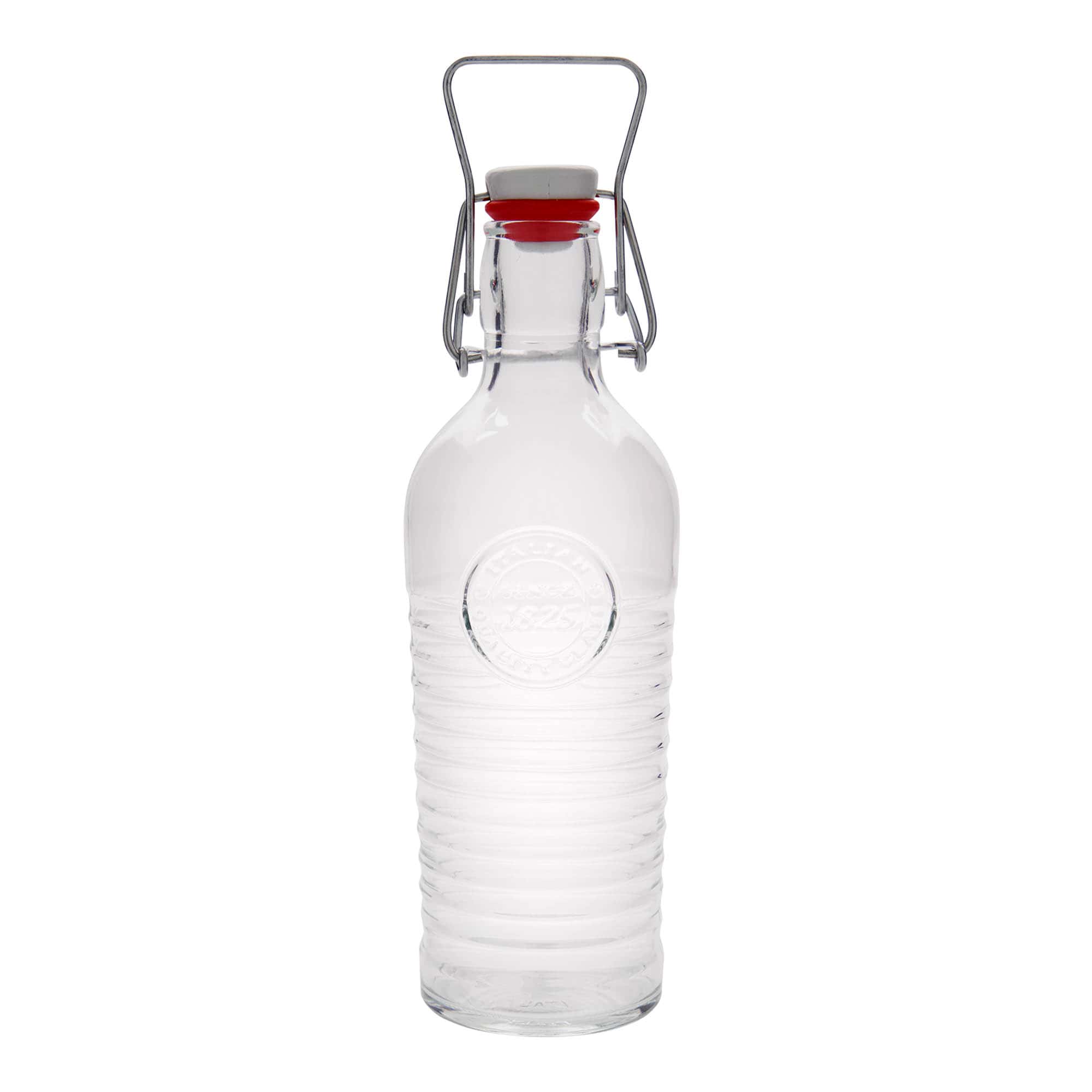750 ml Glasflasche «Officina 1825», Mündung: Bügelverschluss