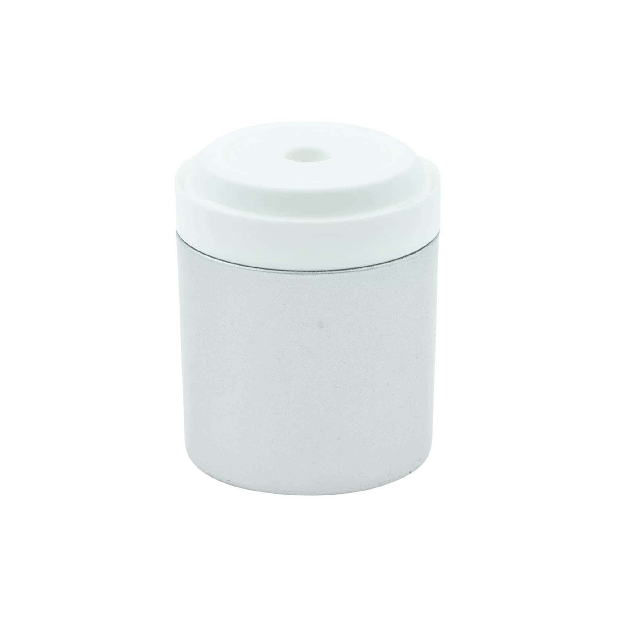 Airless Dispenser Pumpkopf 'Mezzo', PP-Kunststoff, silber