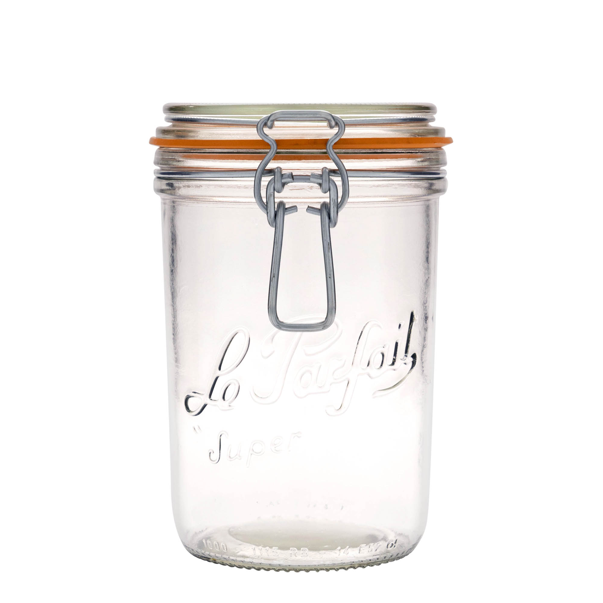 1.000 ml Drahtbügelglas «Le Parfait Super Terrine», Mündung: Drahtbügelverschluss