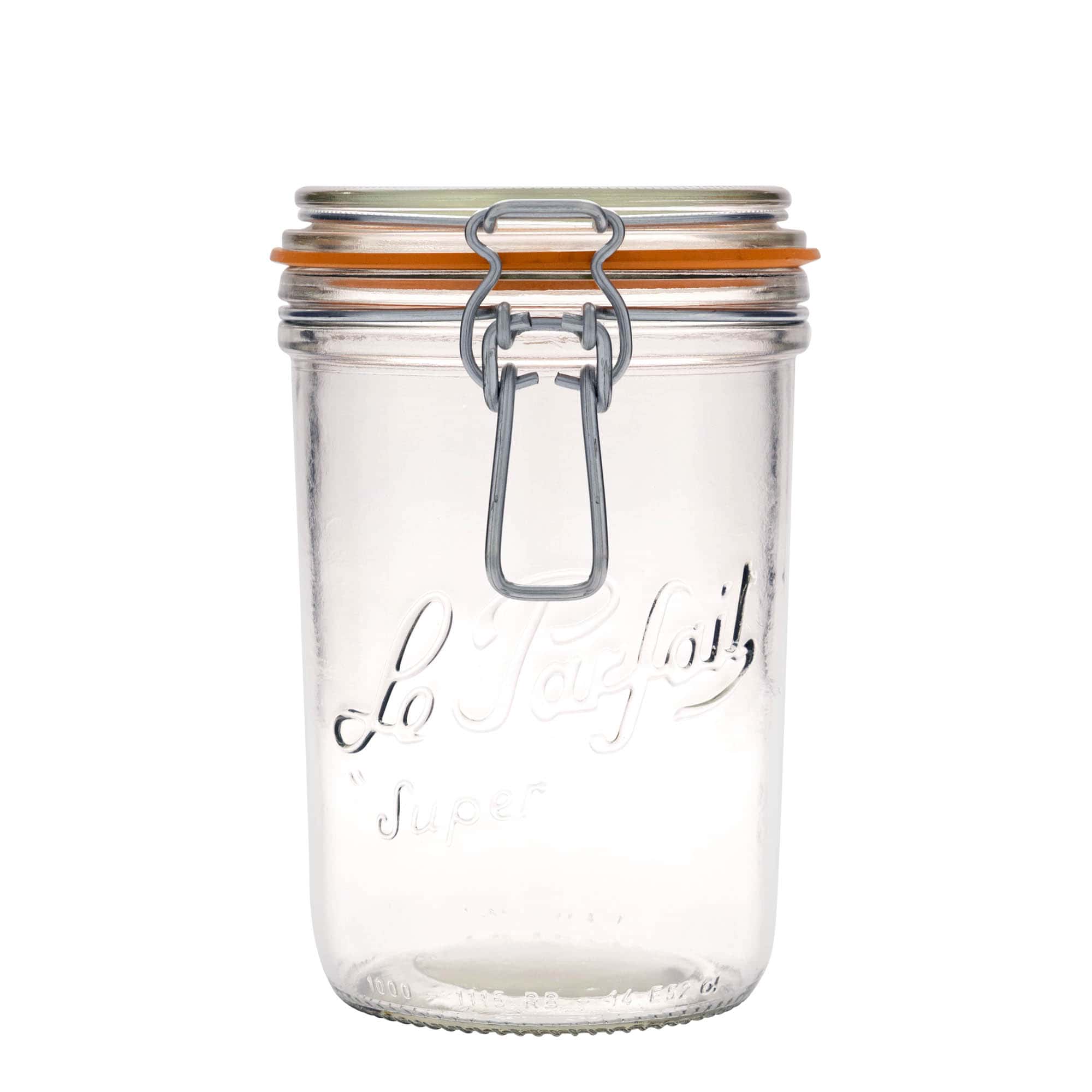 1.000 ml Drahtbügelglas «Le Parfait Super Terrine», Mündung: Drahtbügelverschluss