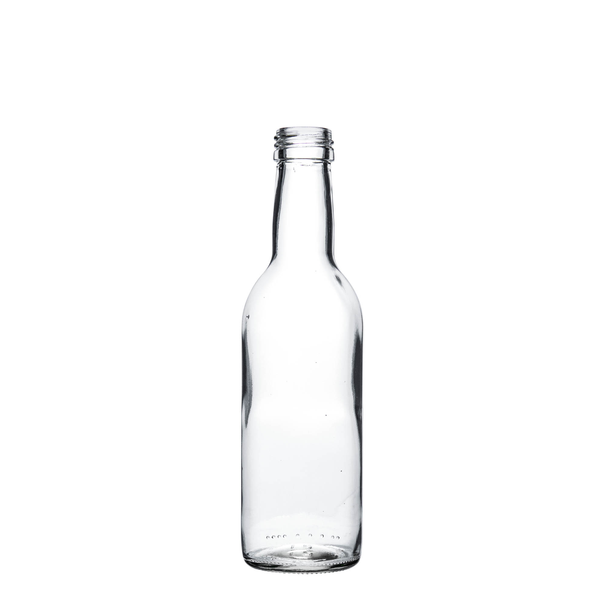 250 ml Glasflasche «Bordeaux», Mündung: PP 28