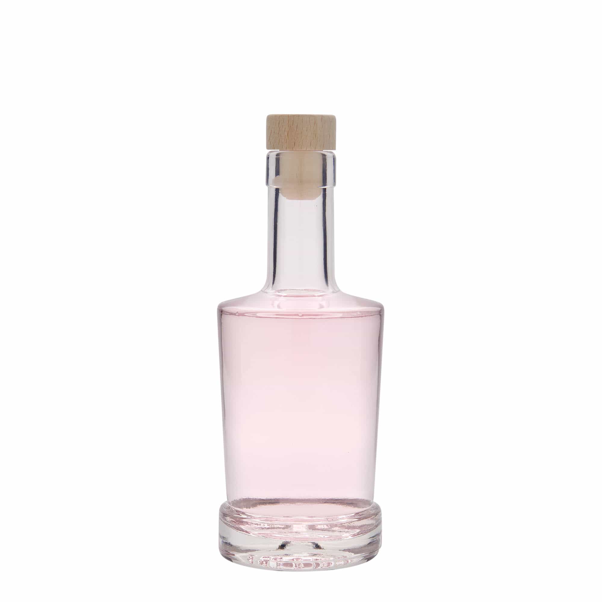250 ml Glasflasche «Deborah», Mündung: Kork