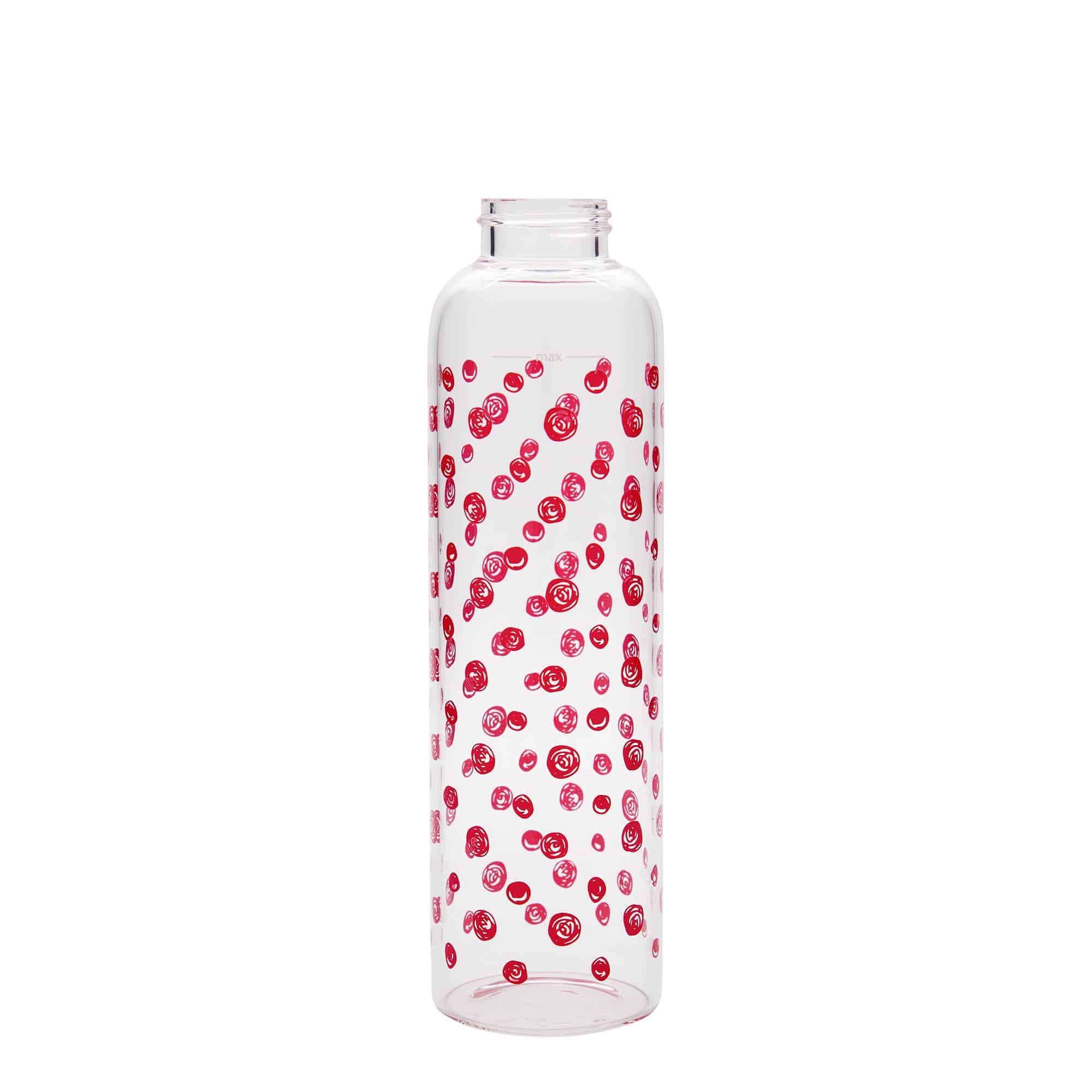 500 ml Trinkflasche 'Perseus - Rote Punkte', Mündung: Schraubverschluss 500 ml Trinkflasche 'Perseus - Rote Punkte', Mündung: Schraubverschluss