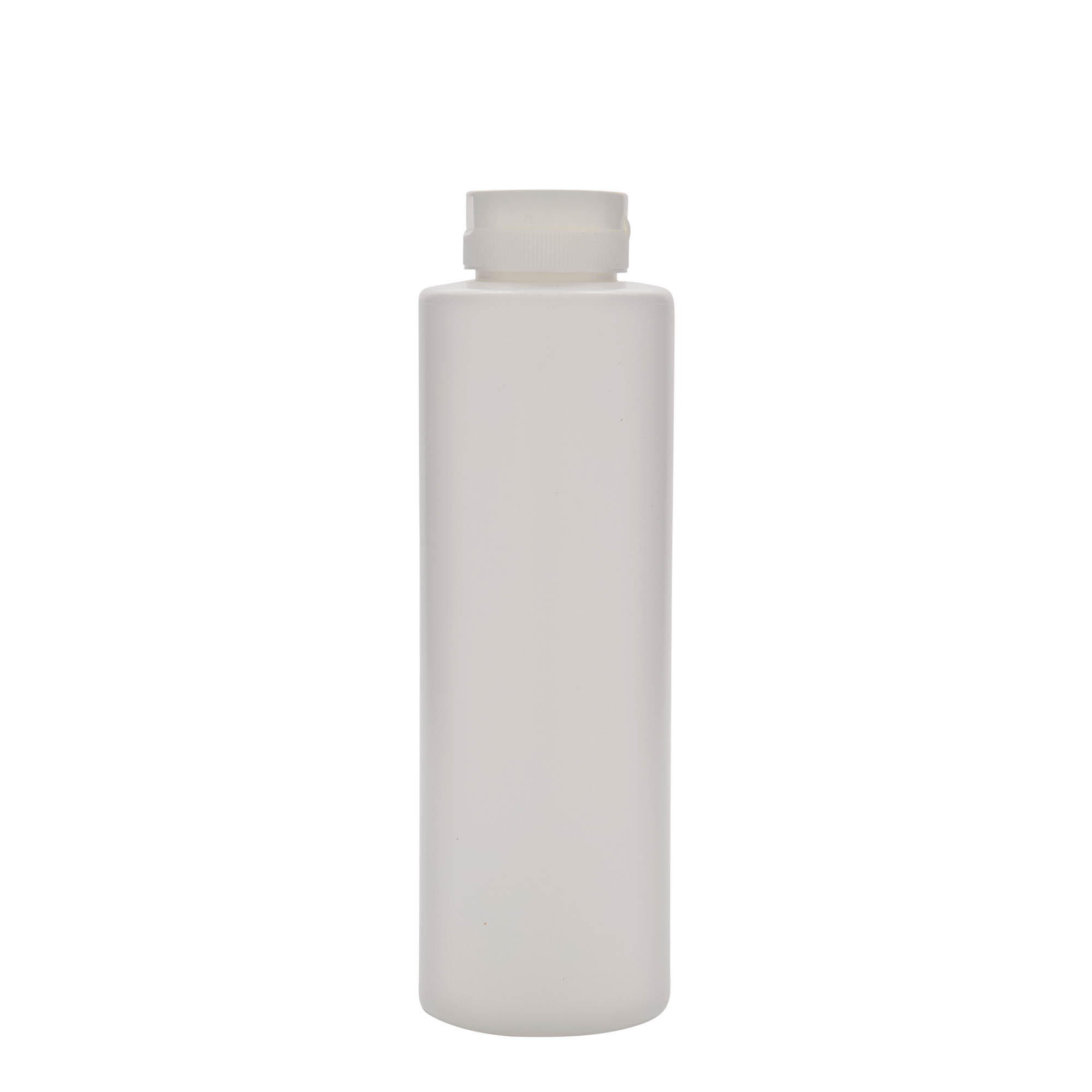 500 ml Sossenflasche, LDPE-Kunststoff, weiss, Mündung:  38/400