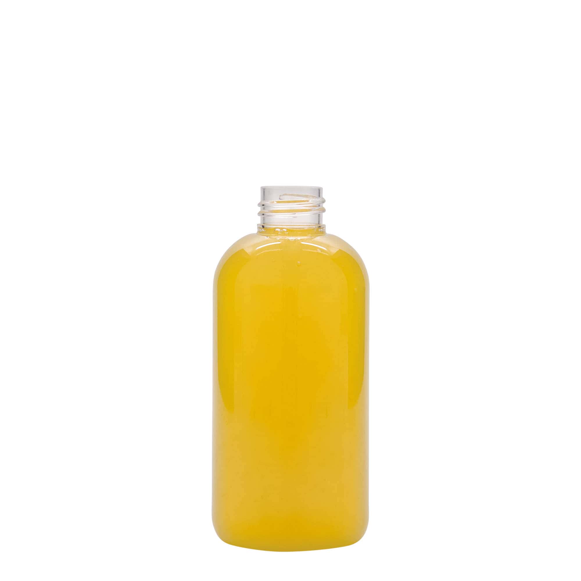 200 ml PET-Flasche «Boston», Kunststoff, Mündung:  24/410