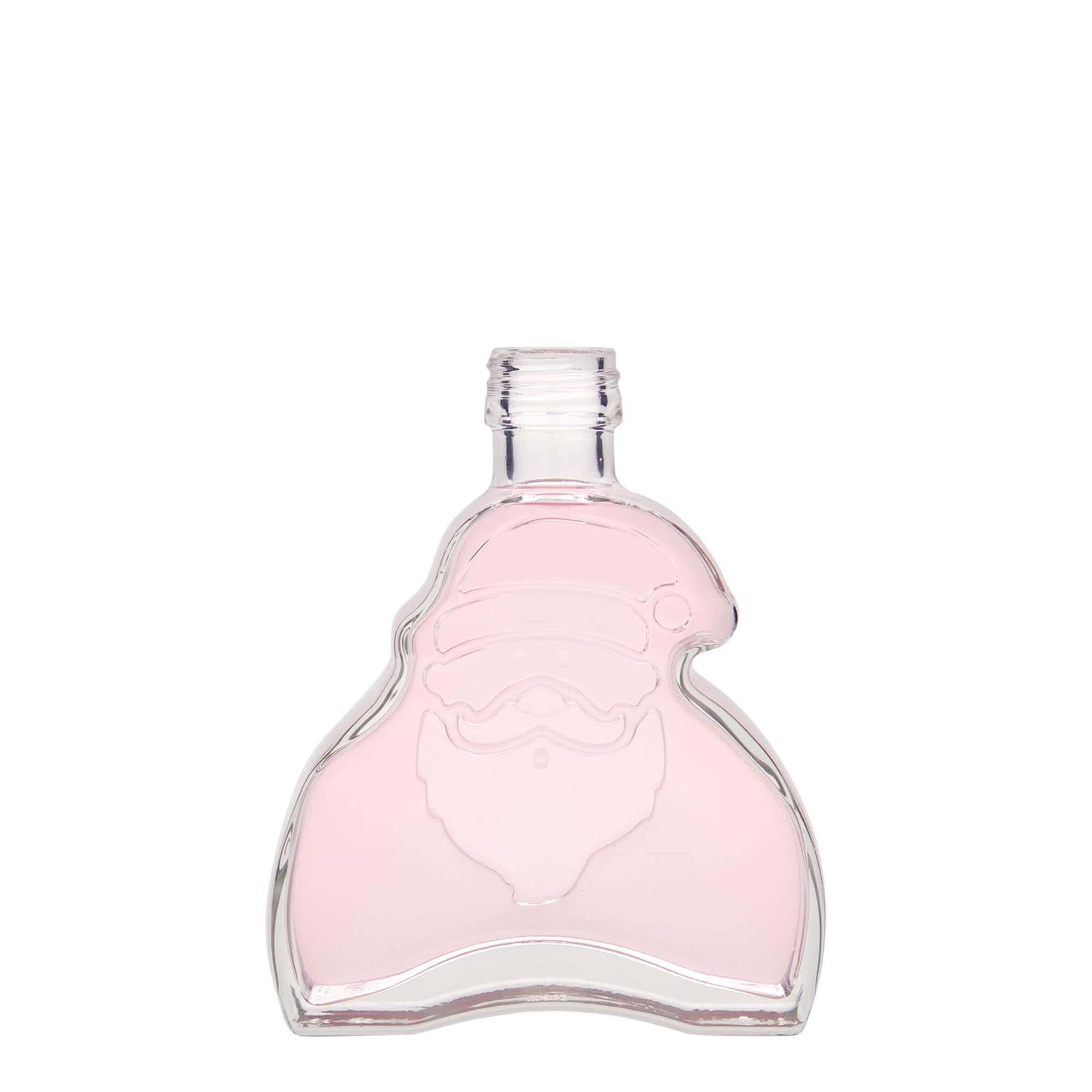 200 ml Glasflasche «Santa Claus», Mündung: PP 28
