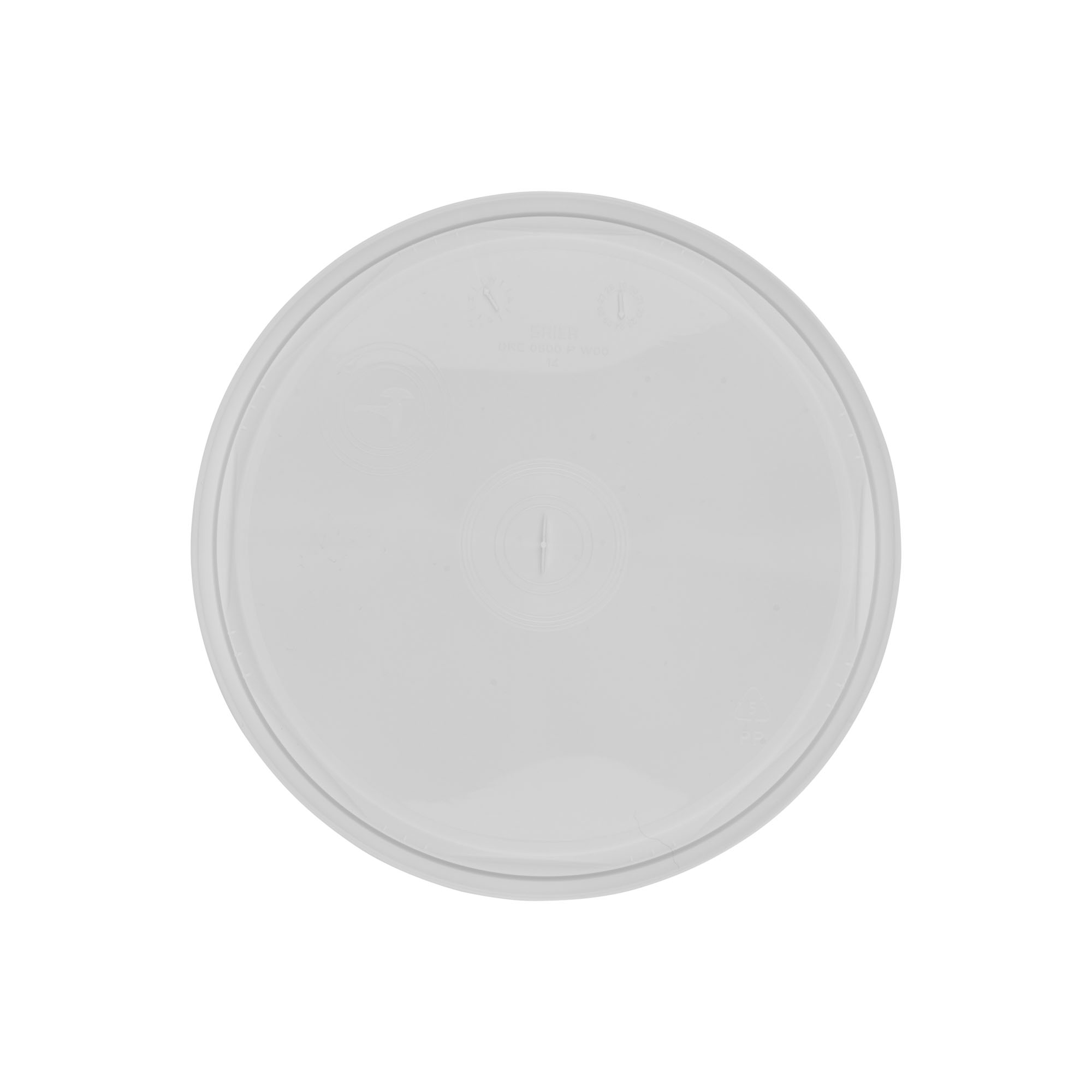 Deckel für 5-6 l Eimer, PP-Kunststoff, weiss