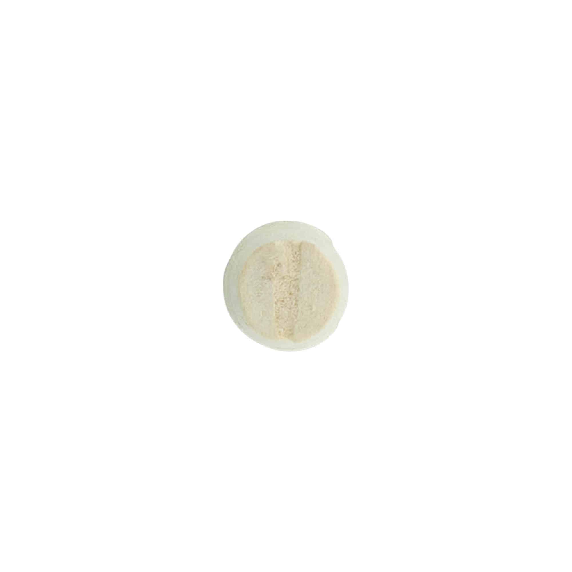 Spitzkorken 9-12 x 22, Presskork, beige, für Mündung: Kork
