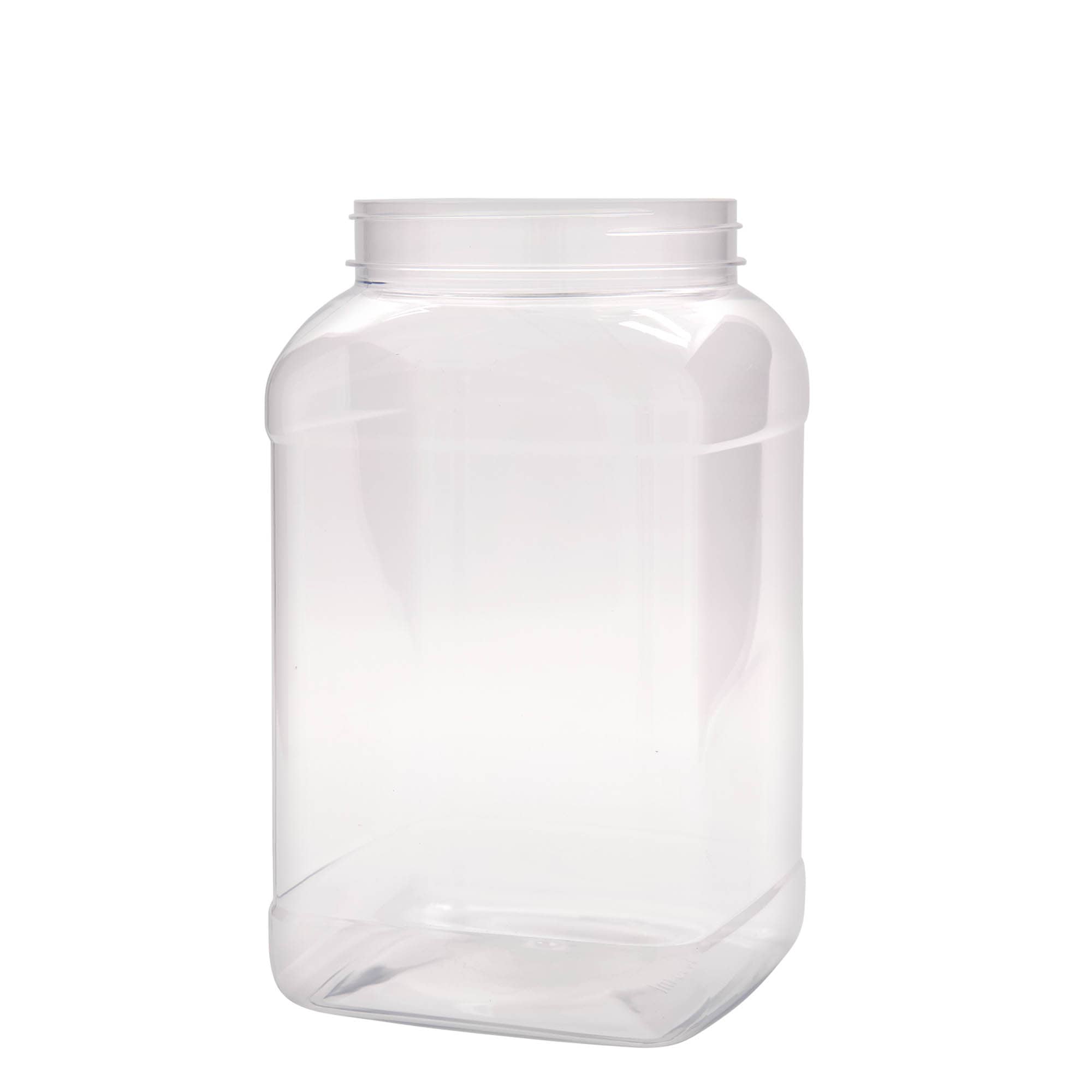 3.000 ml PET-Dose «Dana», quadratisch, Kunststoff, Mündung: 110/400