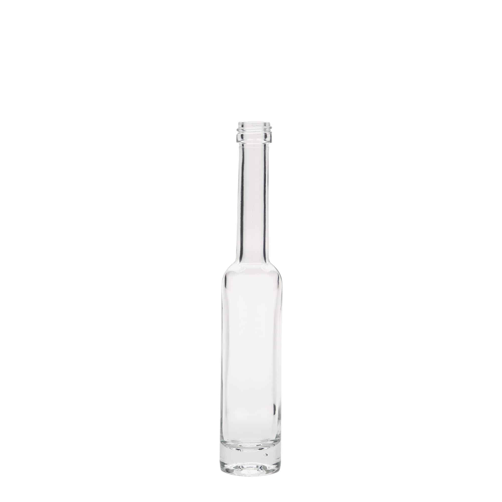 40 ml Glasflasche «Platina», Mündung: PP 18