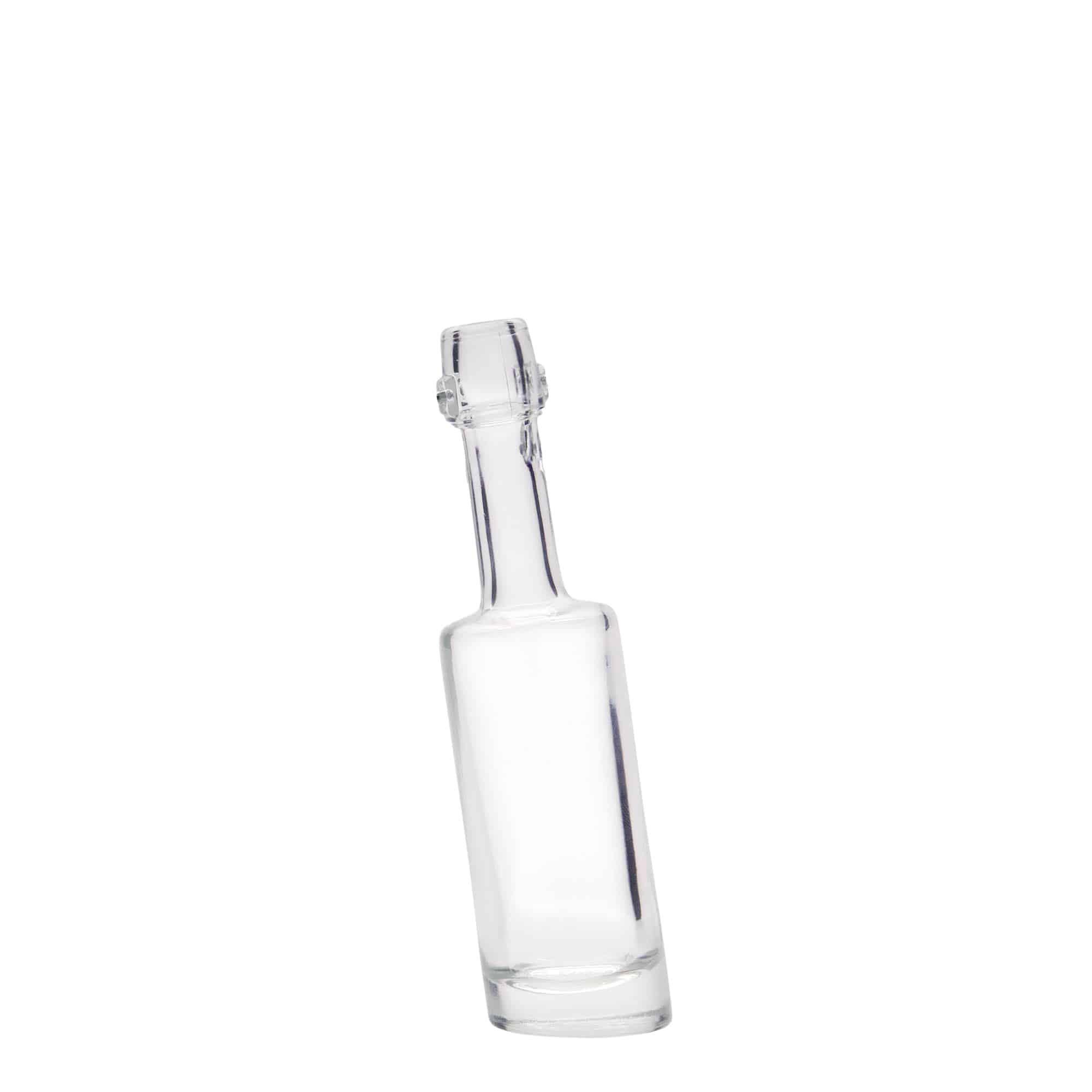 40 ml Glasflasche «Bounty», Mündung: Bügelverschluss