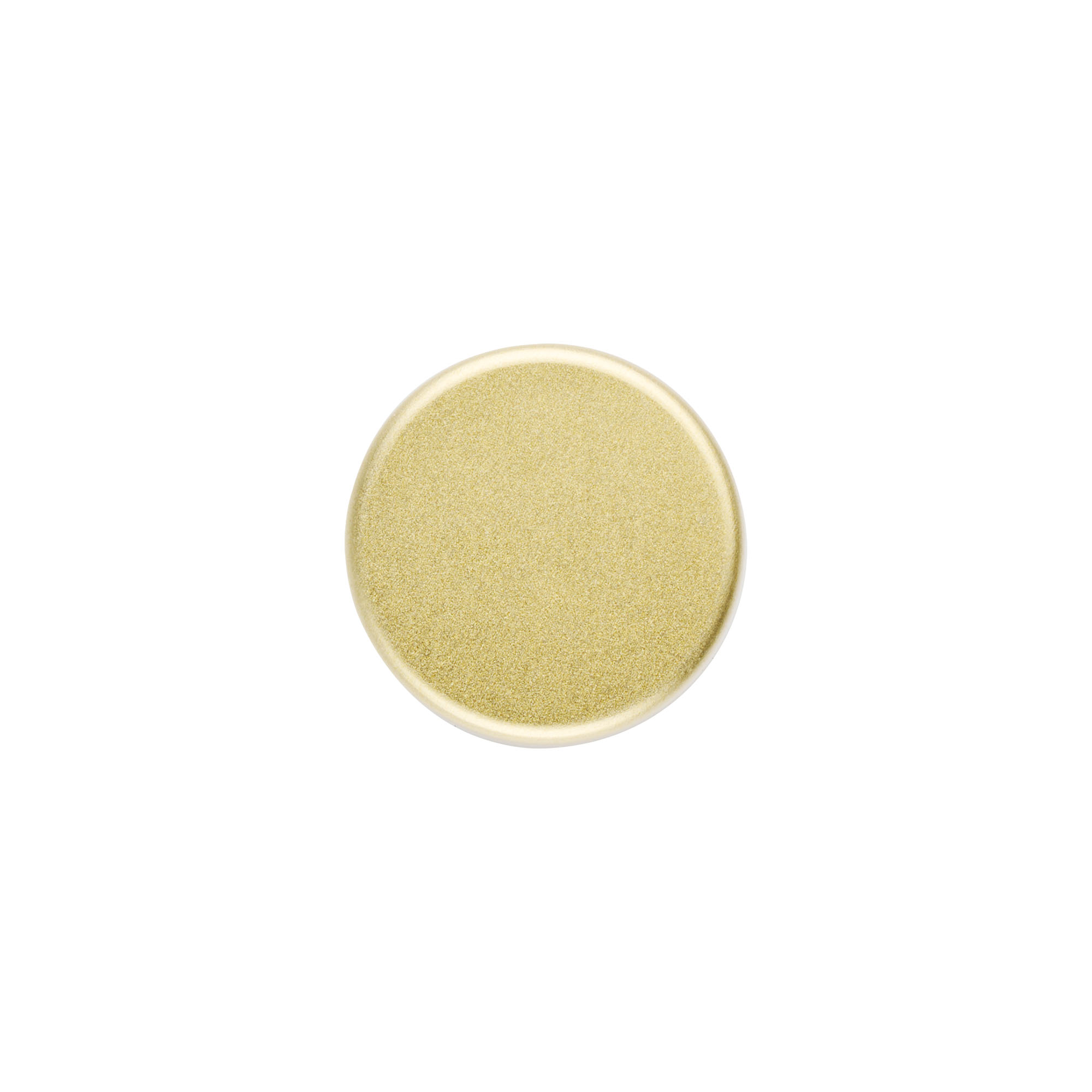 Schraubverschluss, Metall, gold, für Mündung: GPI 28/400