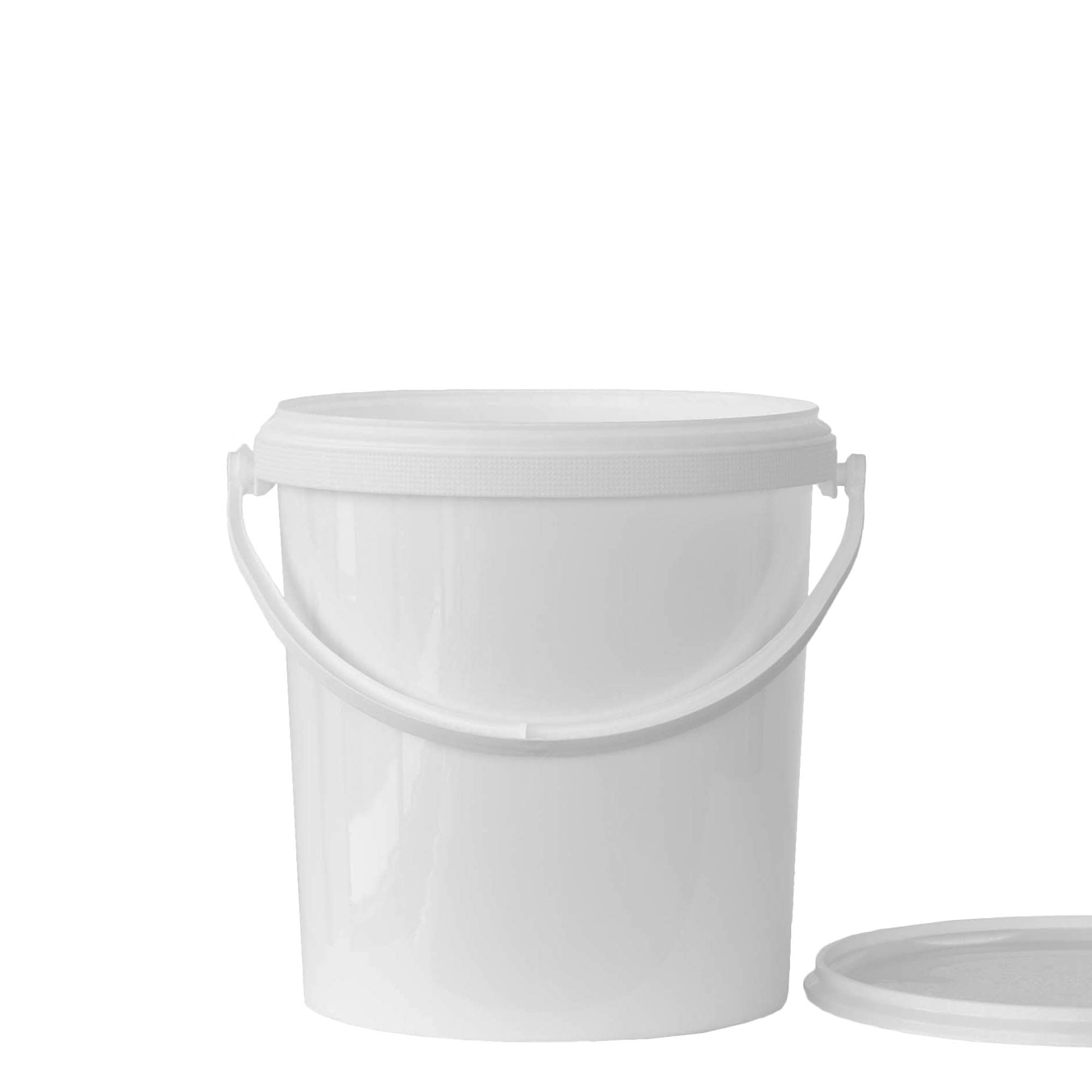 6 l Eimer, PP-Kunststoff, weiß